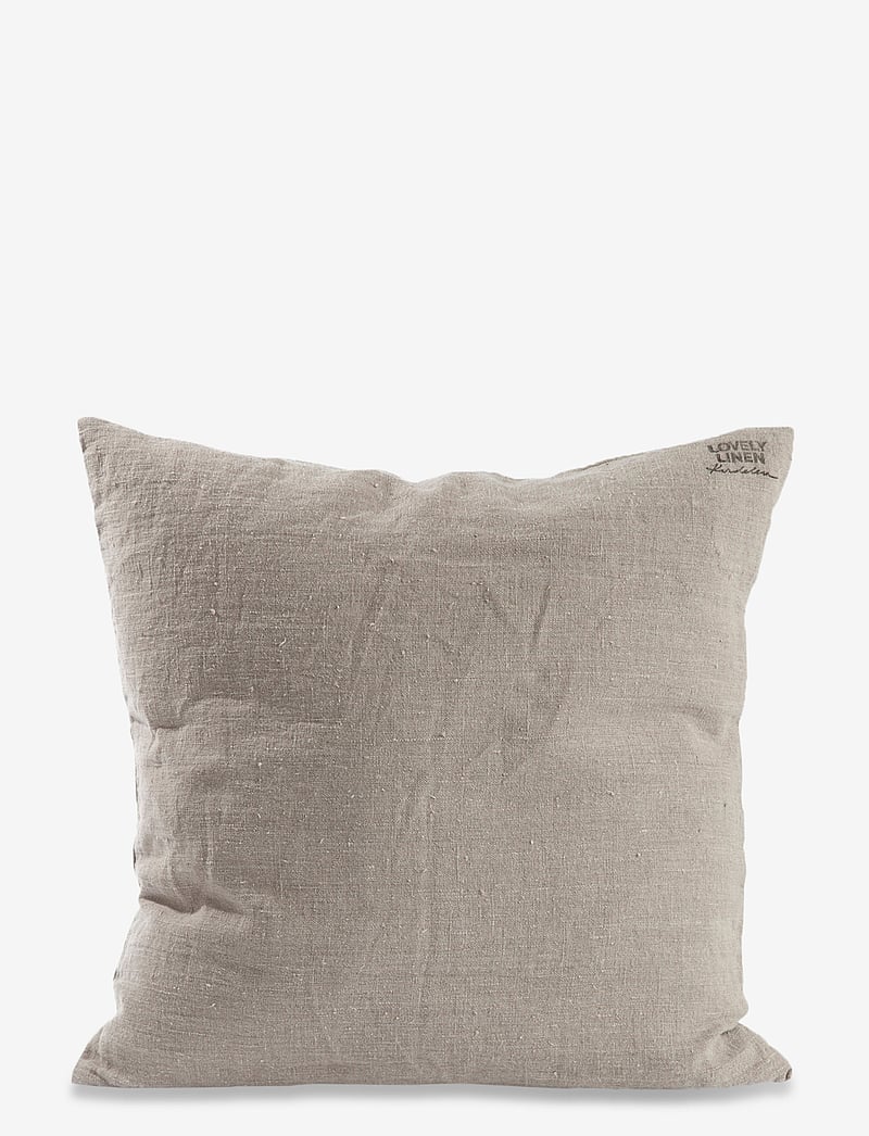 Lovely Linen - LOVELY CUSHION COVER - køb efter pris - natural beige - 0