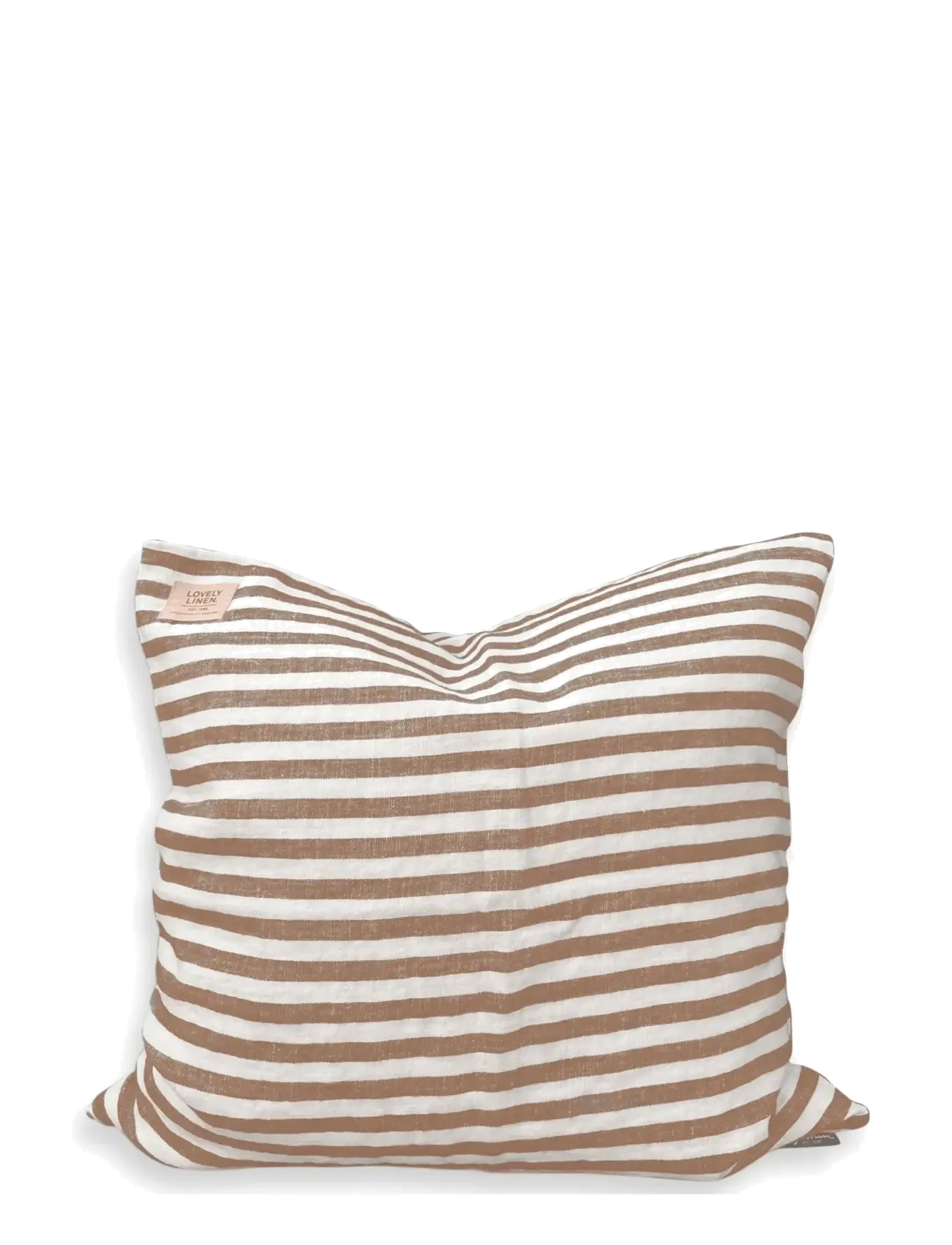 LOVELY LINEN Misty Cushion Cover Weiß - 50X50 - Unisex