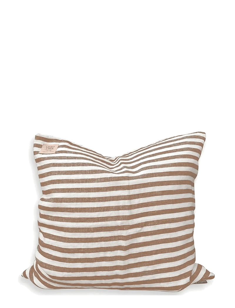 Lovely Linen - MISTY CUSHION COVER - køb efter pris - almond - 0
