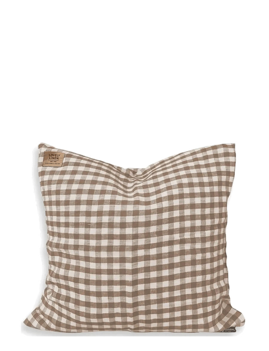 Lovely Linen - MISTY CUSHION COVER - padjakatted - almond - 0