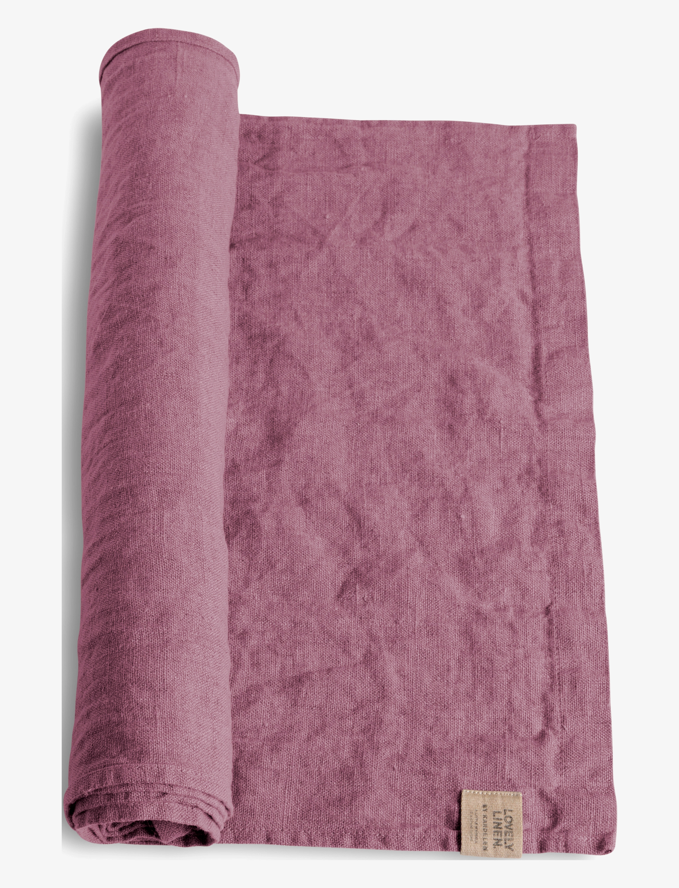 LOVELY LINEN Lovely Table Runner Pink - 47X150CM - Unisex