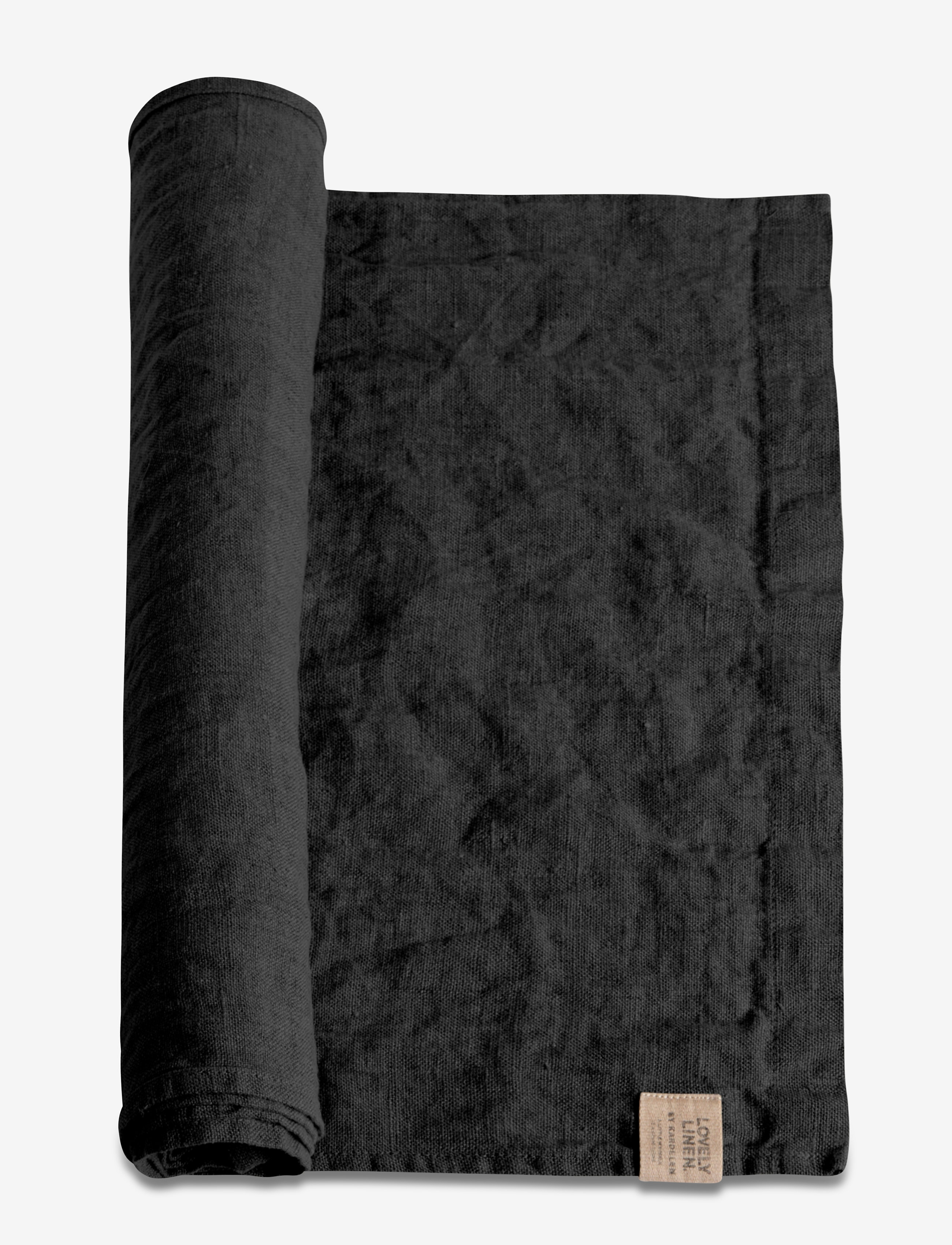 LOVELY LINEN Lovely Table Runner Grau - 47X150CM - Unisex
