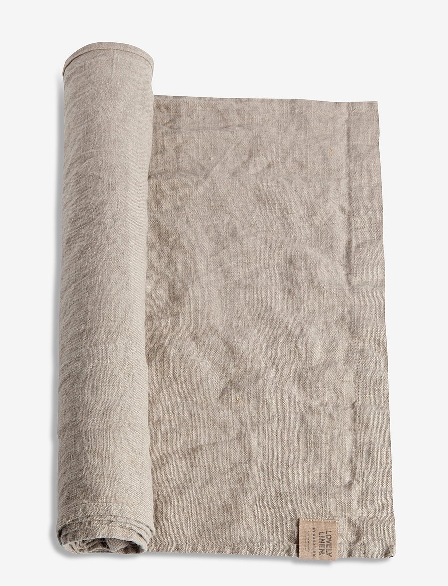 Lovely Linen - LOVELY TABLE RUNNER - staltiesės ir stalo takeliai - natural beige - 0