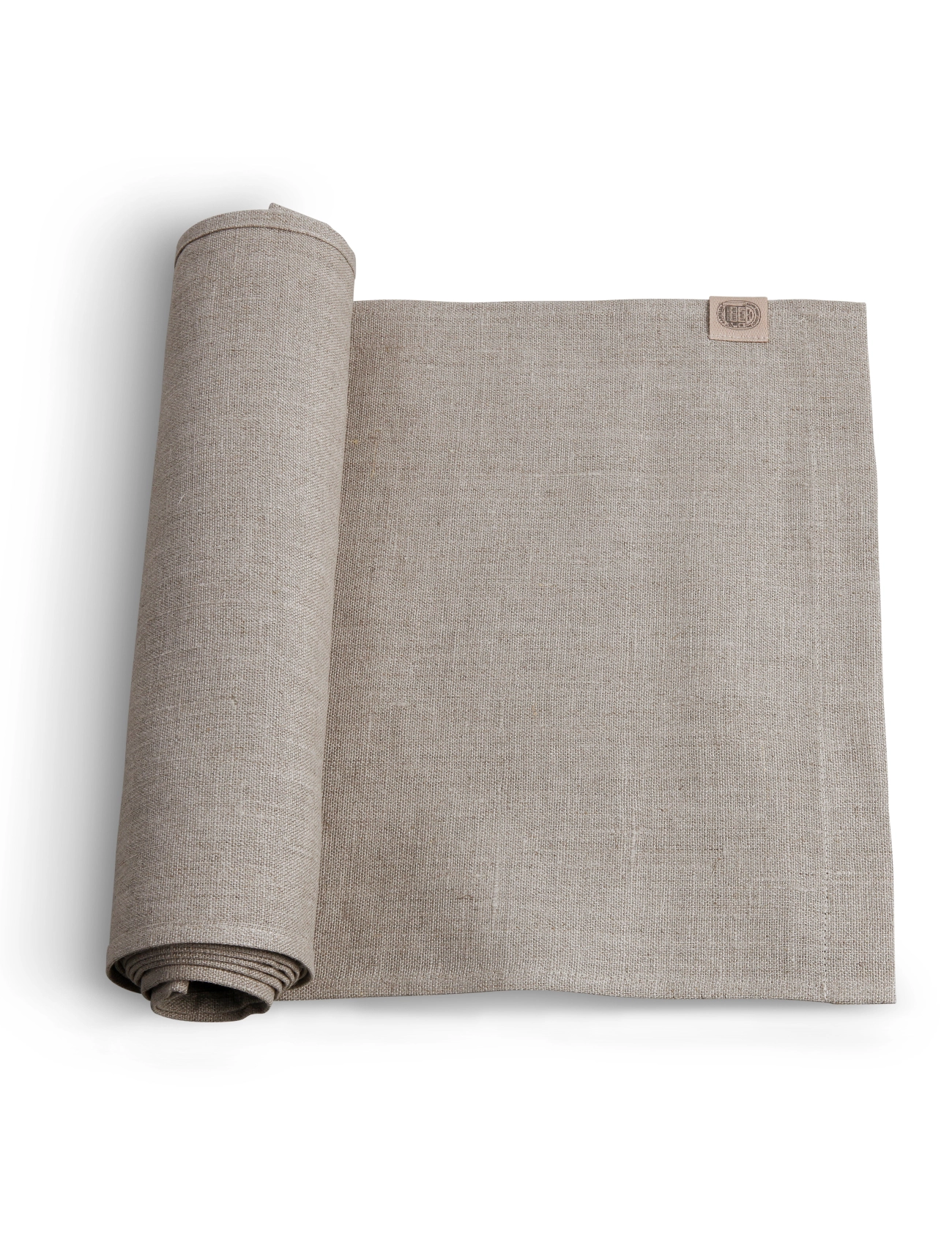 LOVELY LINEN Klassisch Table Runner Beige - 47X150CM - Unisex