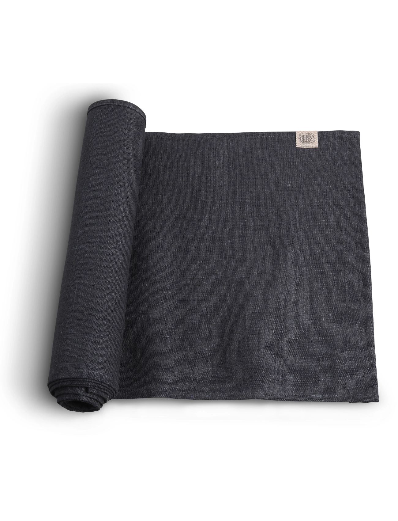 LOVELY LINEN Klassisch Table Runner Grau - 47X150CM - Unisex