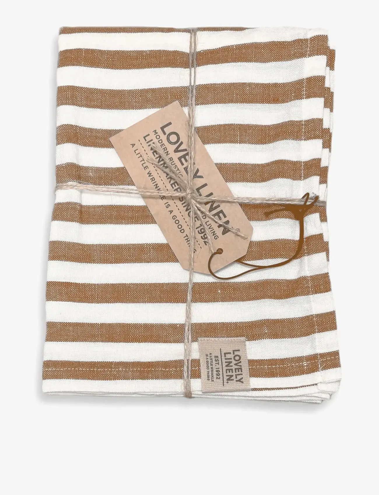 Lovely Linen - MISTY TABLE RUNNER - obrusy i bieżniki - almond - 0