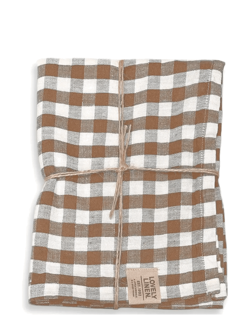 Lovely Linen - MISTY TABLE RUNNER - dukar & löpare - almond - 0