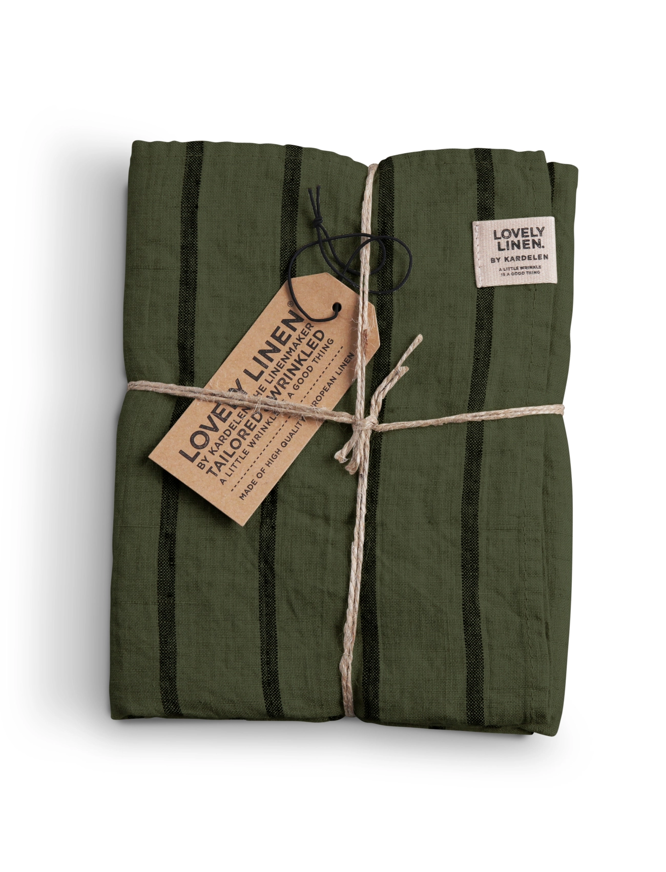 MISTY TABLE RUNNER - STRIPE FOREST