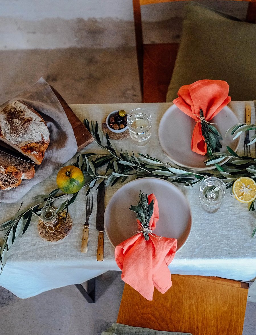 Lovely Linen - LOVELY TABLECLOTH - laudlinad - lemon sorbet - 2