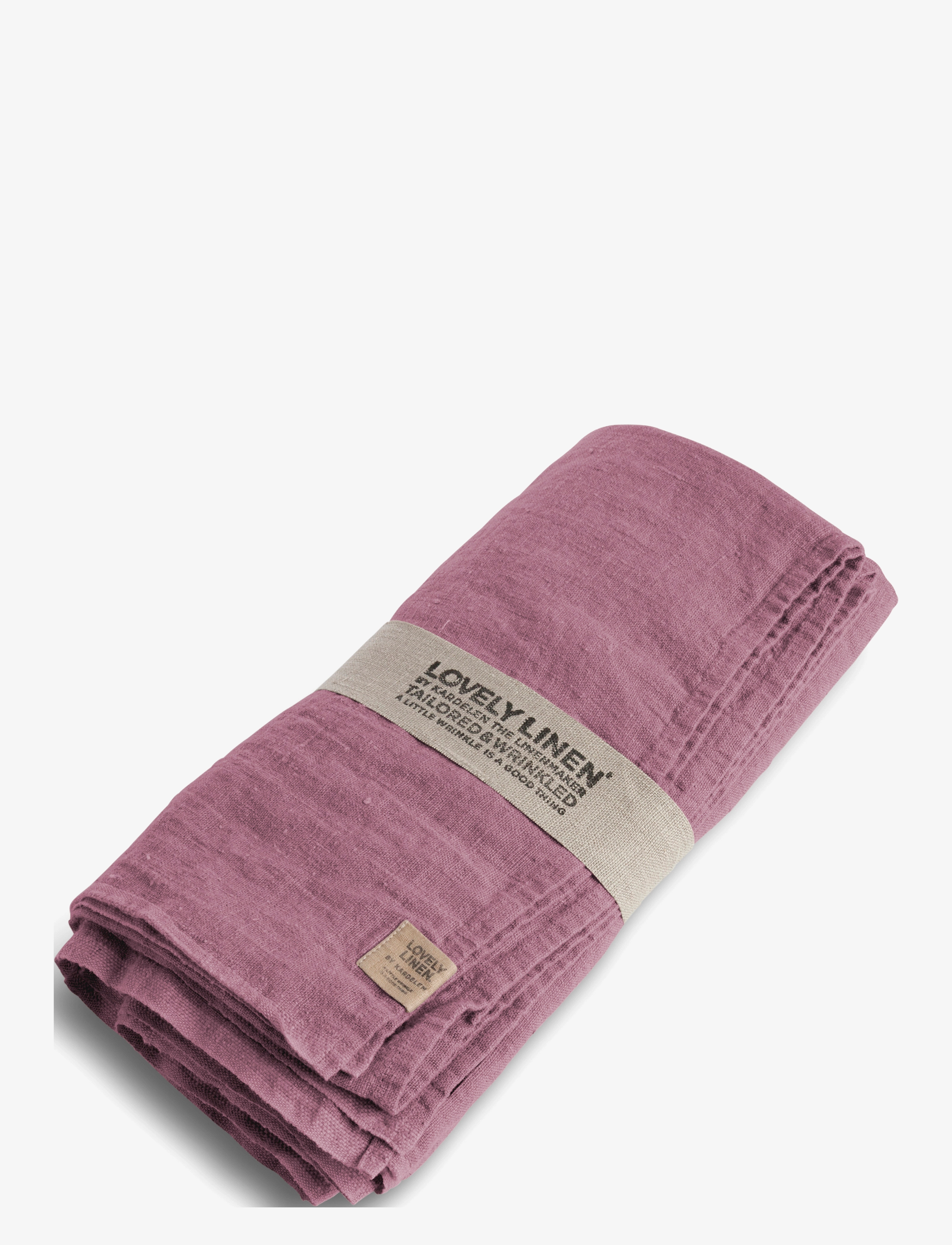 Lovely Linen Tablecltoh, 145X250 cm, Kitchen Textiles, Rosa - Tablecloths & Table Runners, Homeware