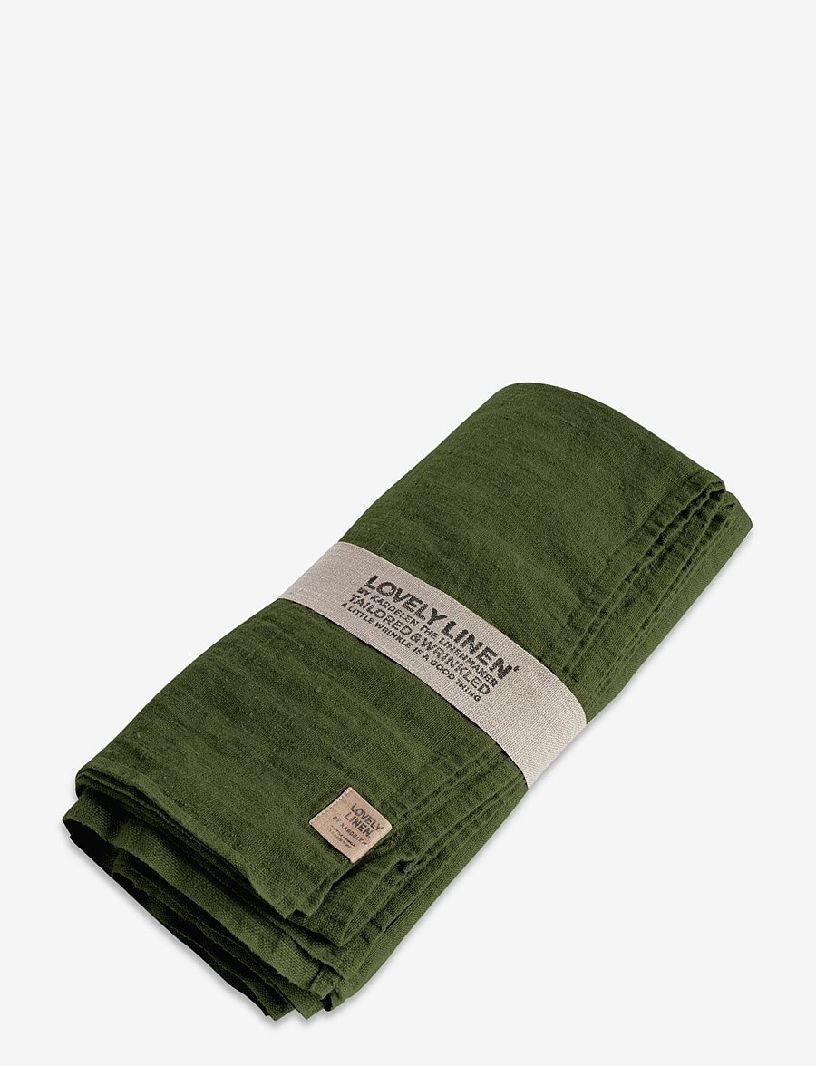 Lovely Linen - LOVELY TABLECLOTH - tischdecken & tischläufer - jeep green - 0
