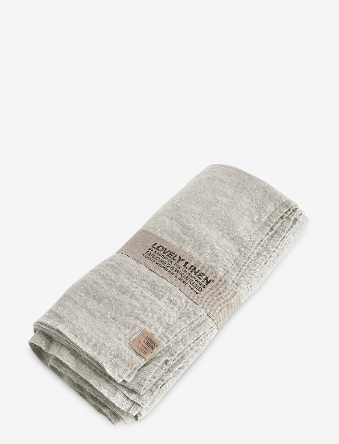 Lovely Linen - LOVELY TABLECLOTH - tablecloths & runners - light grey - 0