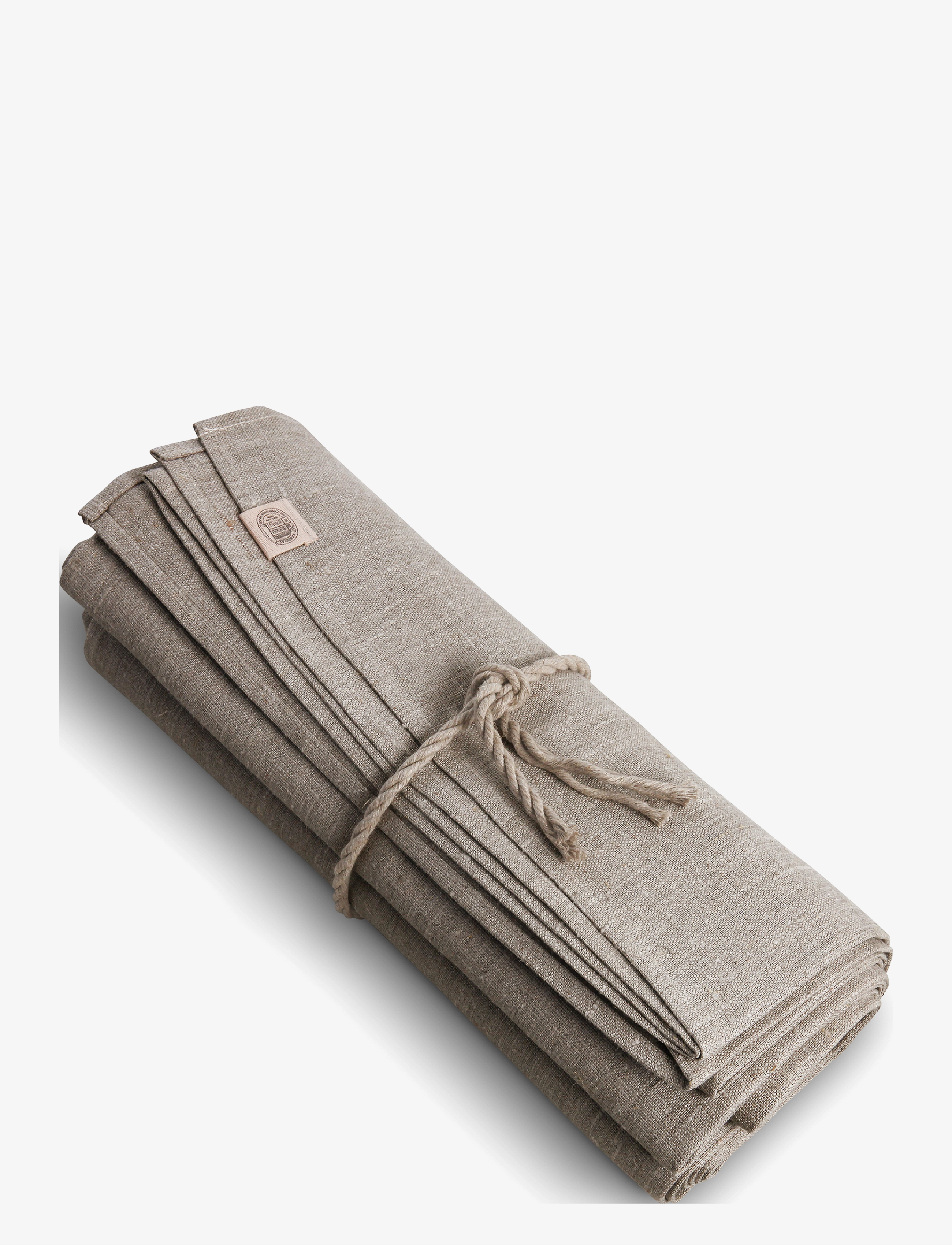 Lovely Linen Classic Tablecloth, 145X380 cm, Kitchen Textiles, Beige - Tablecloths & Table Runners, Homeware