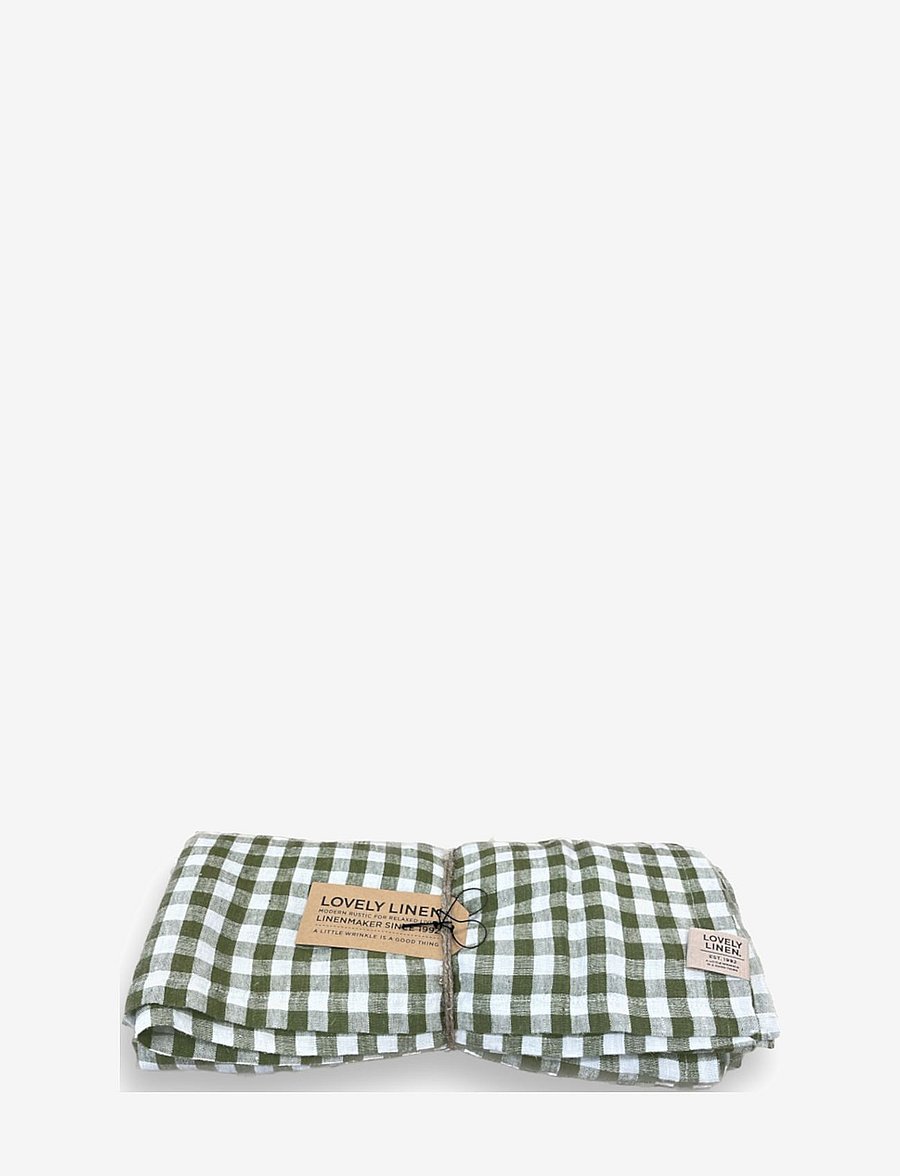 Lovely Linen - MISTY TABLECLOTH - laudlinad - jeep green - 0