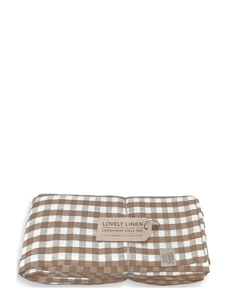 Lovely Linen - MISTY TABLECLOTH - nach preis einkaufen - almond - 0