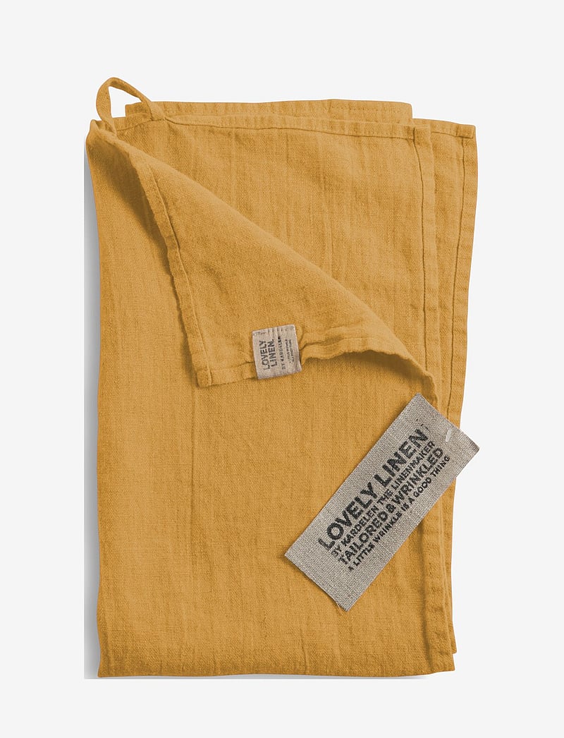 Lovely Linen - LOVELY KITCHEN TOWEL - köp efter pris - honey - 0