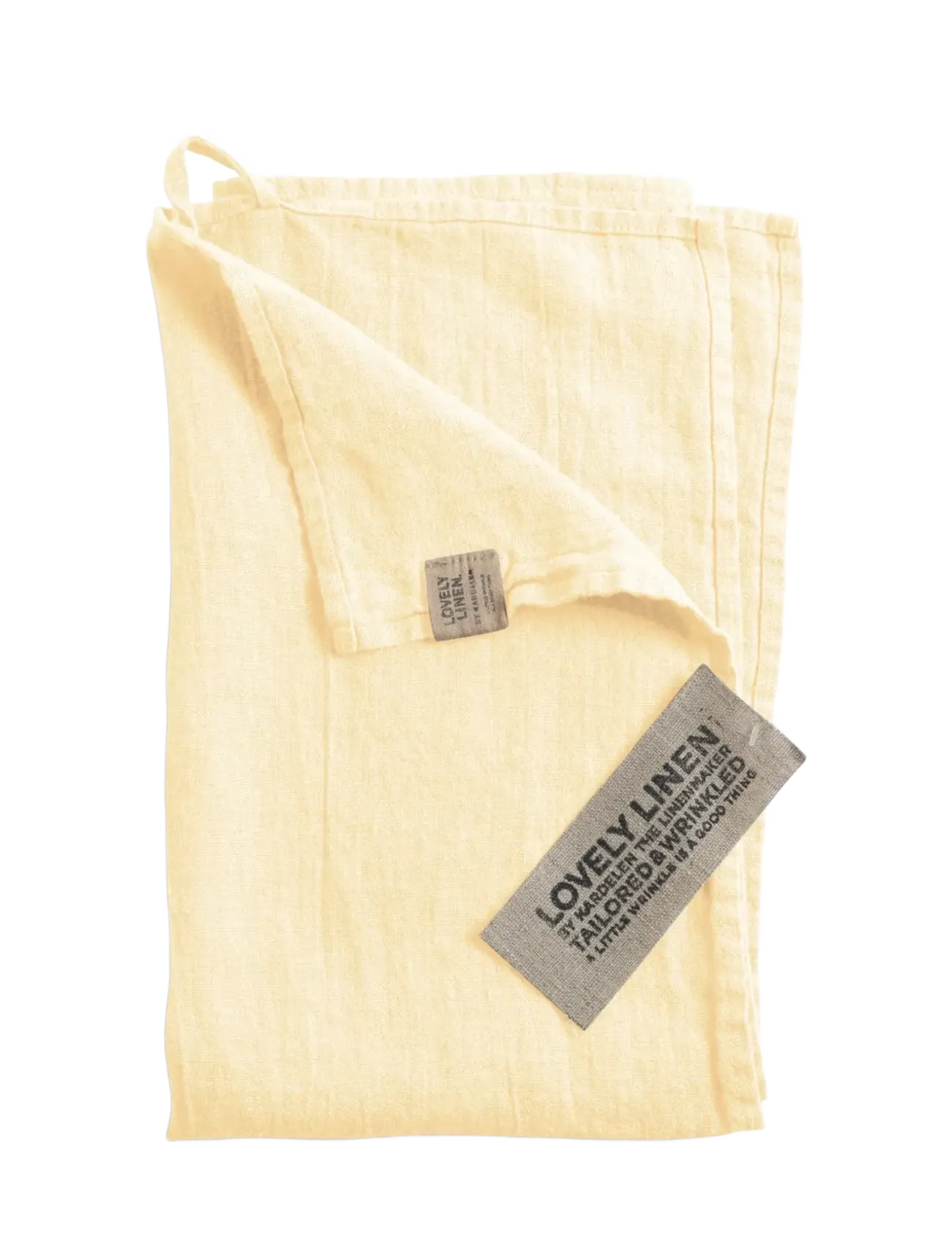 Lovely Linen Lovely Kitchen Towel, Kitchen Håndklæde, Gul, Str: 45X70