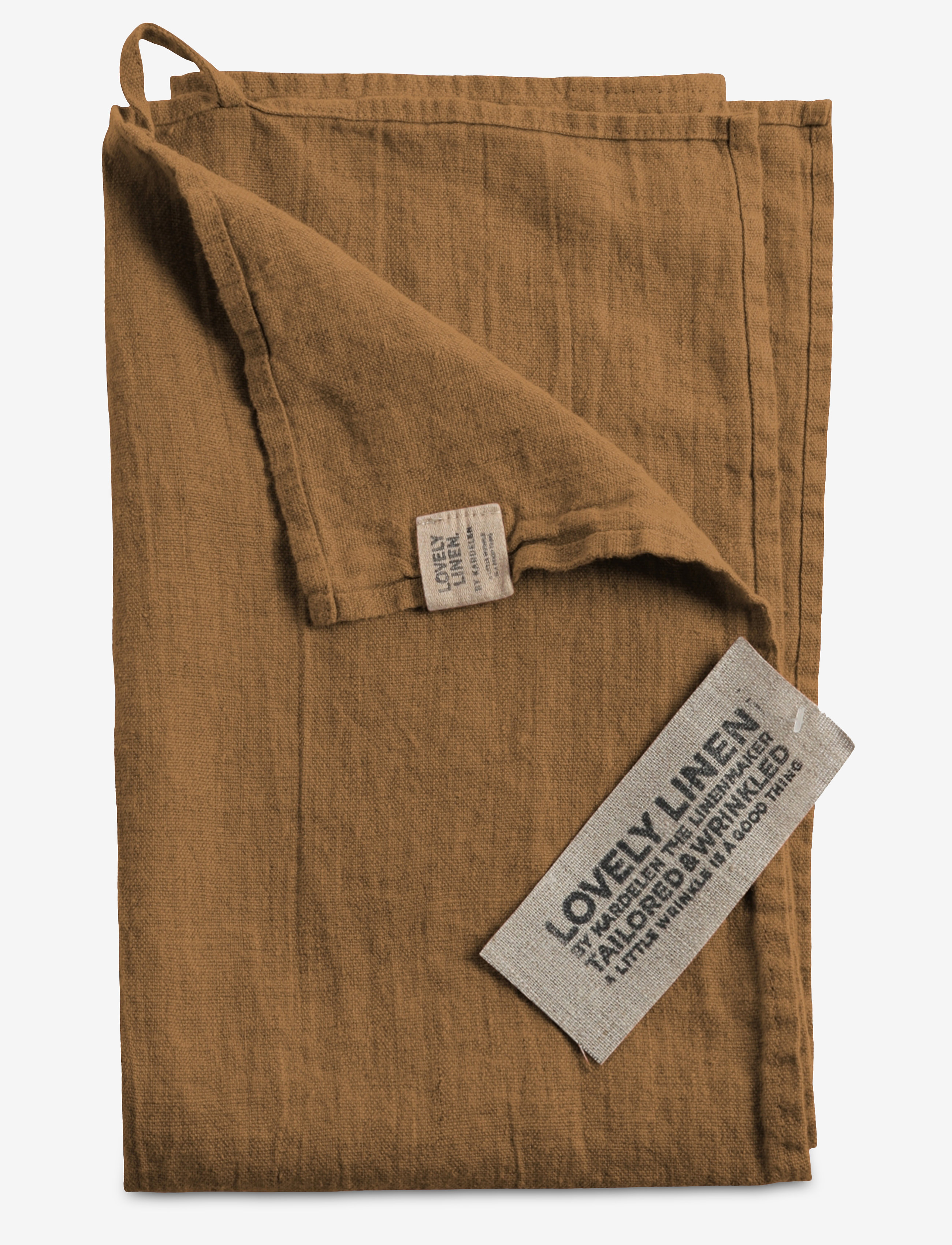 Lovely Linen Lovely Kitchen Towel, Kitchen Håndklæde, Brun, Str: 45X70CM