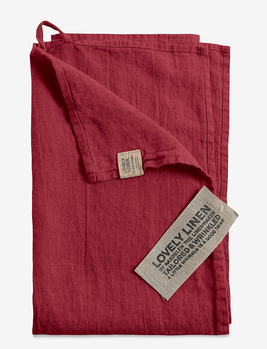 Lovely Linen - LOVELY KITCHEN TOWEL - die niedrigsten preise - cabernet - 0