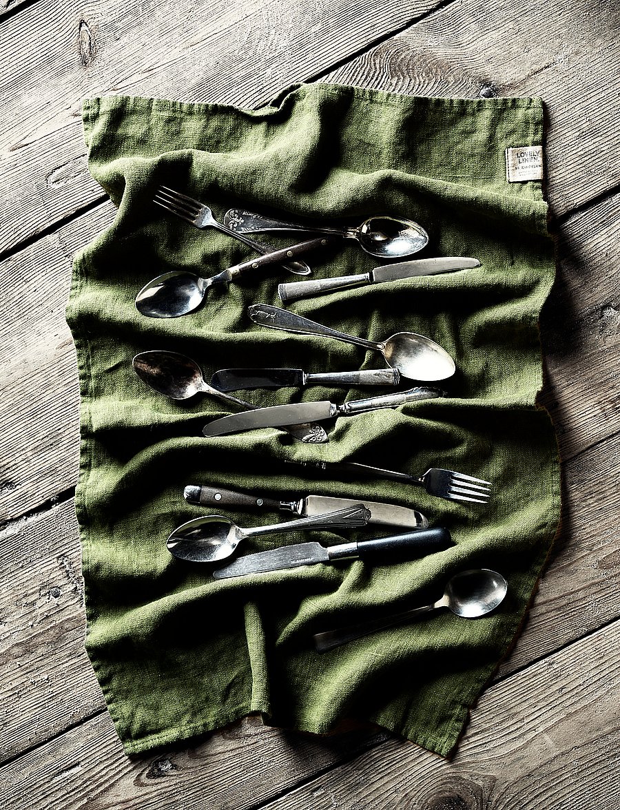 Lovely Linen - LOVELY KITCHEN TOWEL - die niedrigsten preise - jeep green - 1