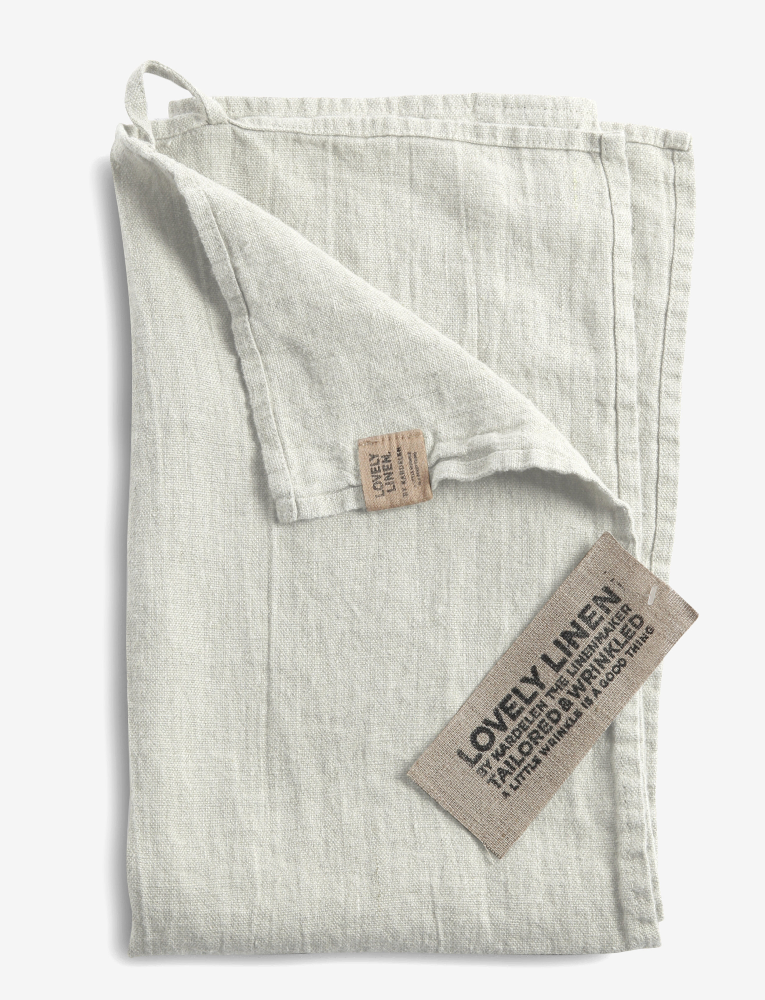 Lovely Linen Lovely Kitchen Towel, Kitchen Håndklæde, Grå, Str: 45X70CM