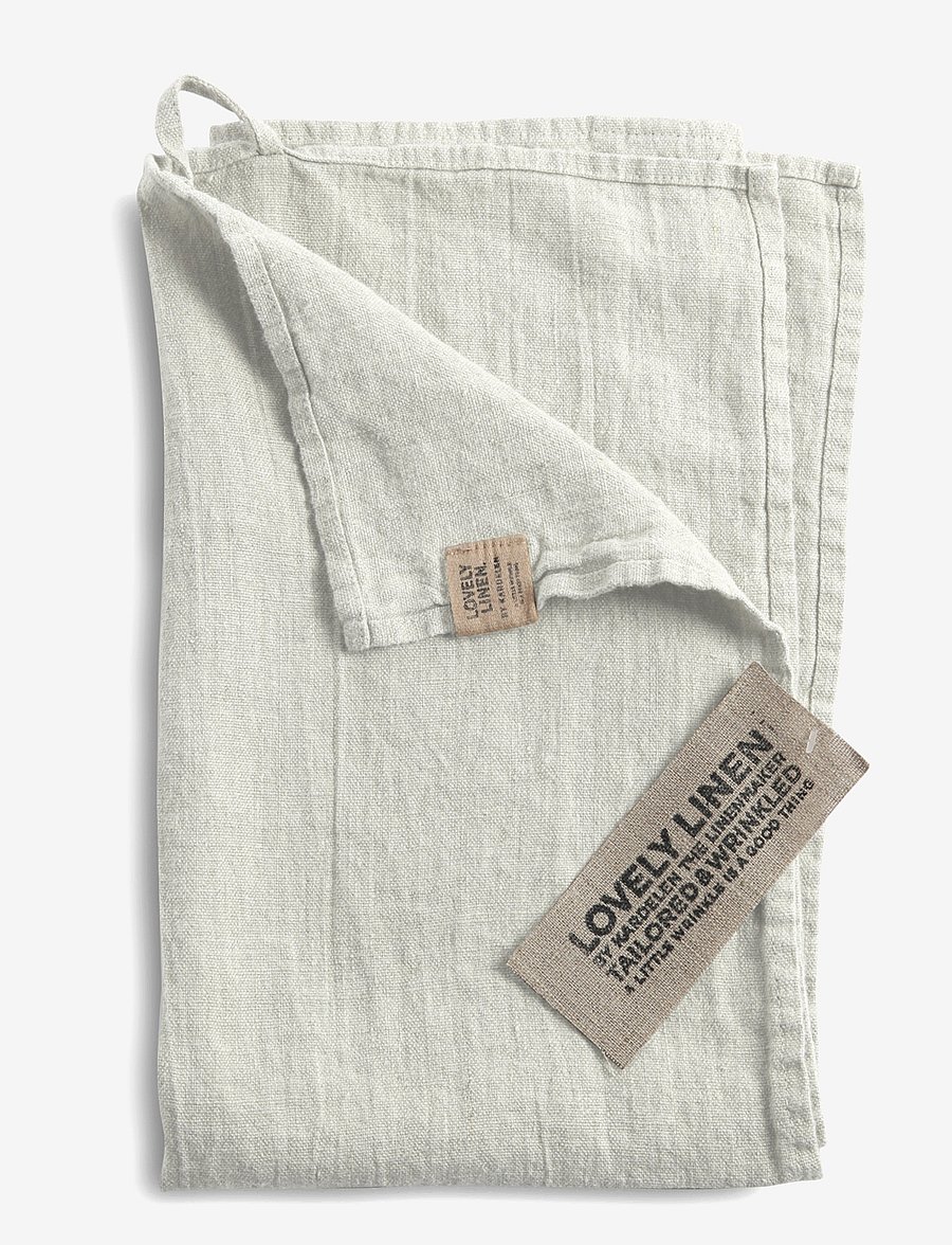 Lovely Linen - LOVELY KITCHEN TOWEL - die niedrigsten preise - light grey - 0