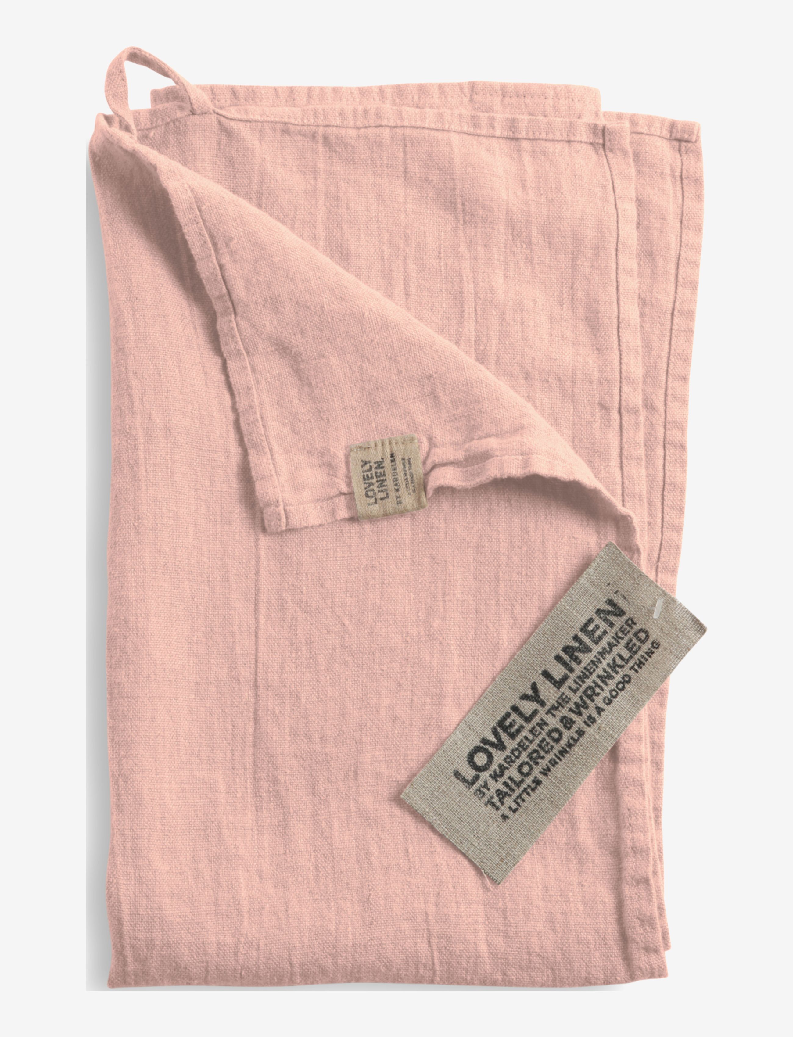 Lovely Linen Lovely Kitchen Towel, Kitchen Håndklæde, Pink, Str: 45X70CM