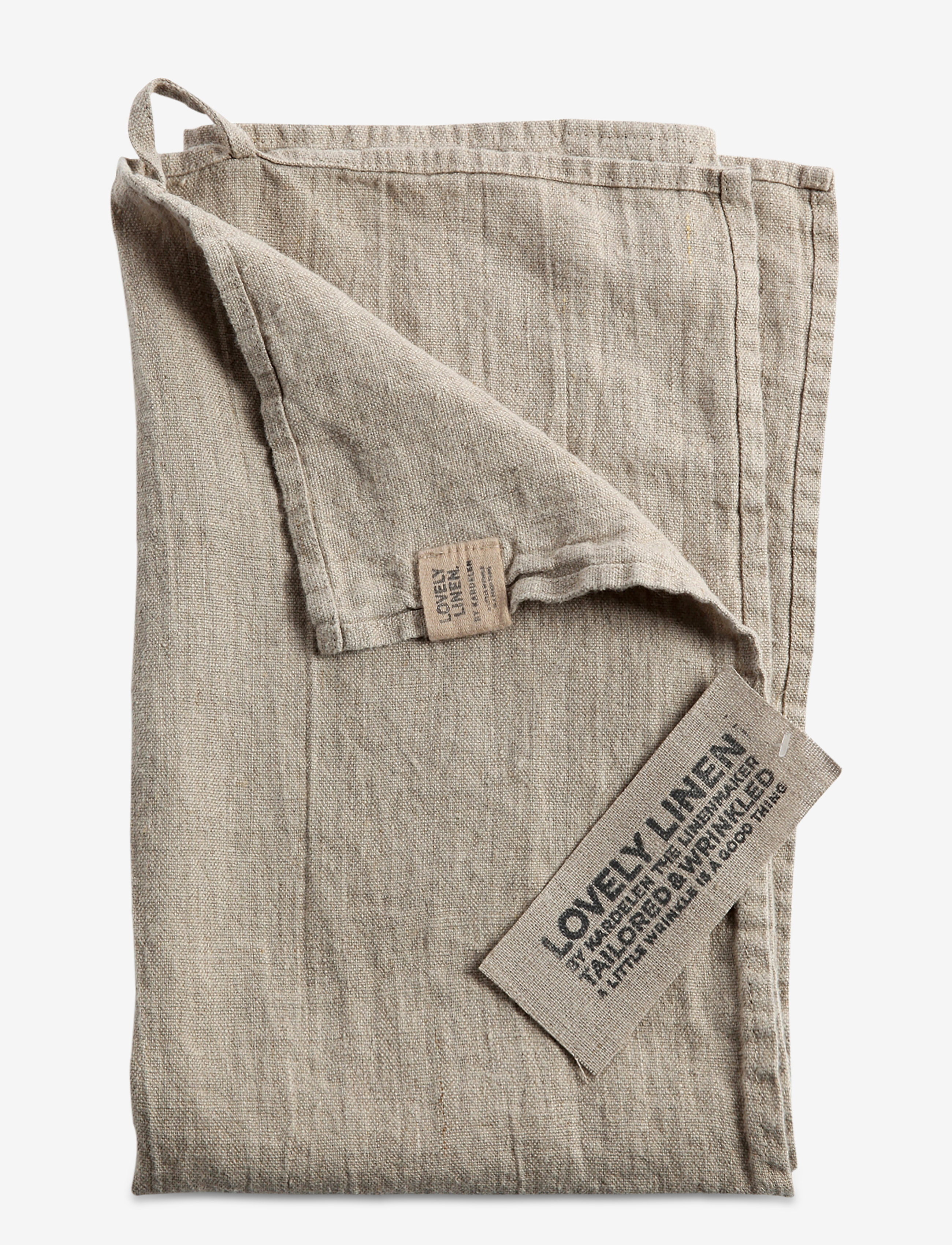 Lovely Linen Lovely Kitchen Towel, Kitchen Håndklæde, Beige, Str: 45X70CM
