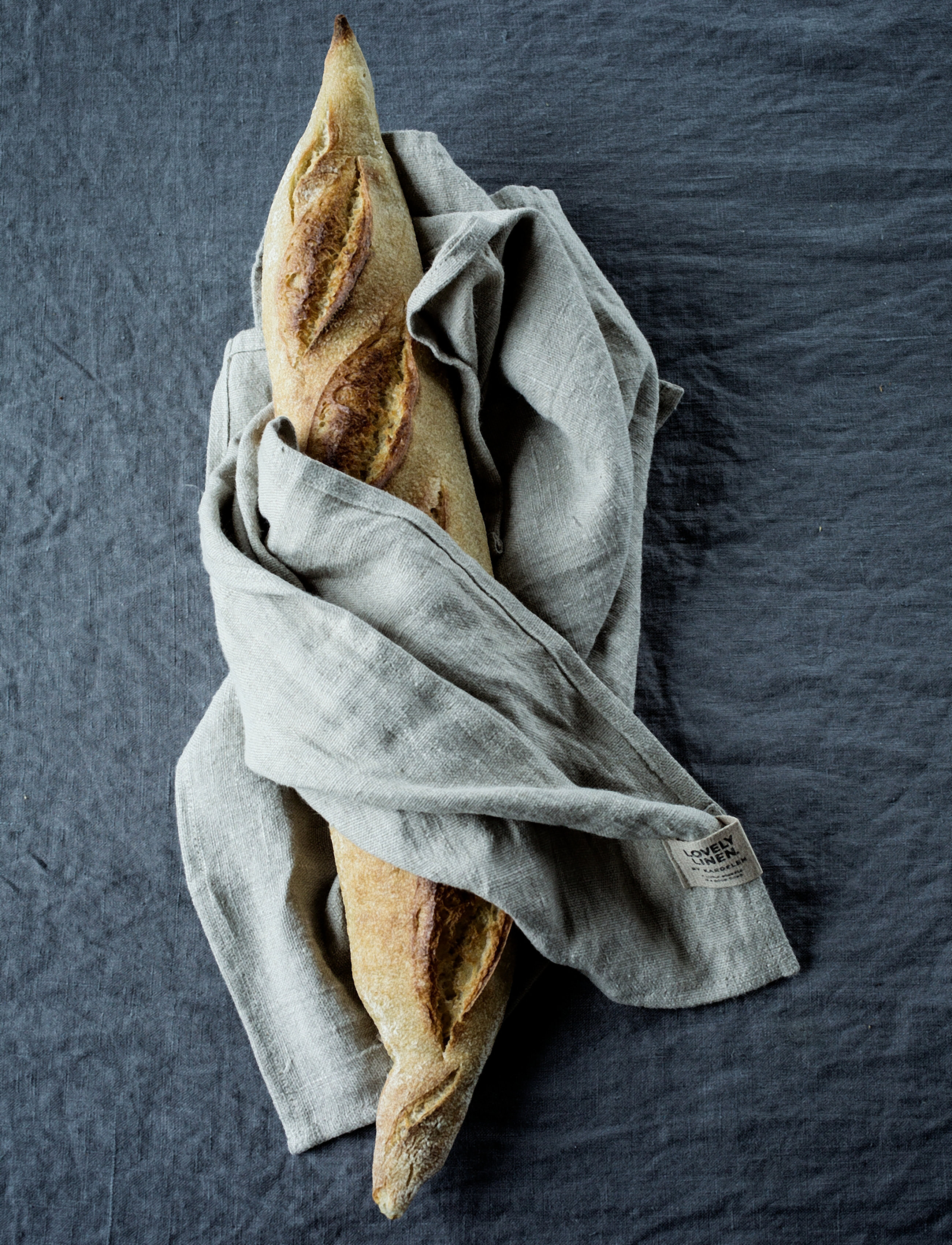 Lovely Linen Lovely Kitchen Towel, 45X70 cm, Beige, Køkkentekstiler > Køkkenhåndklæder, Unisex