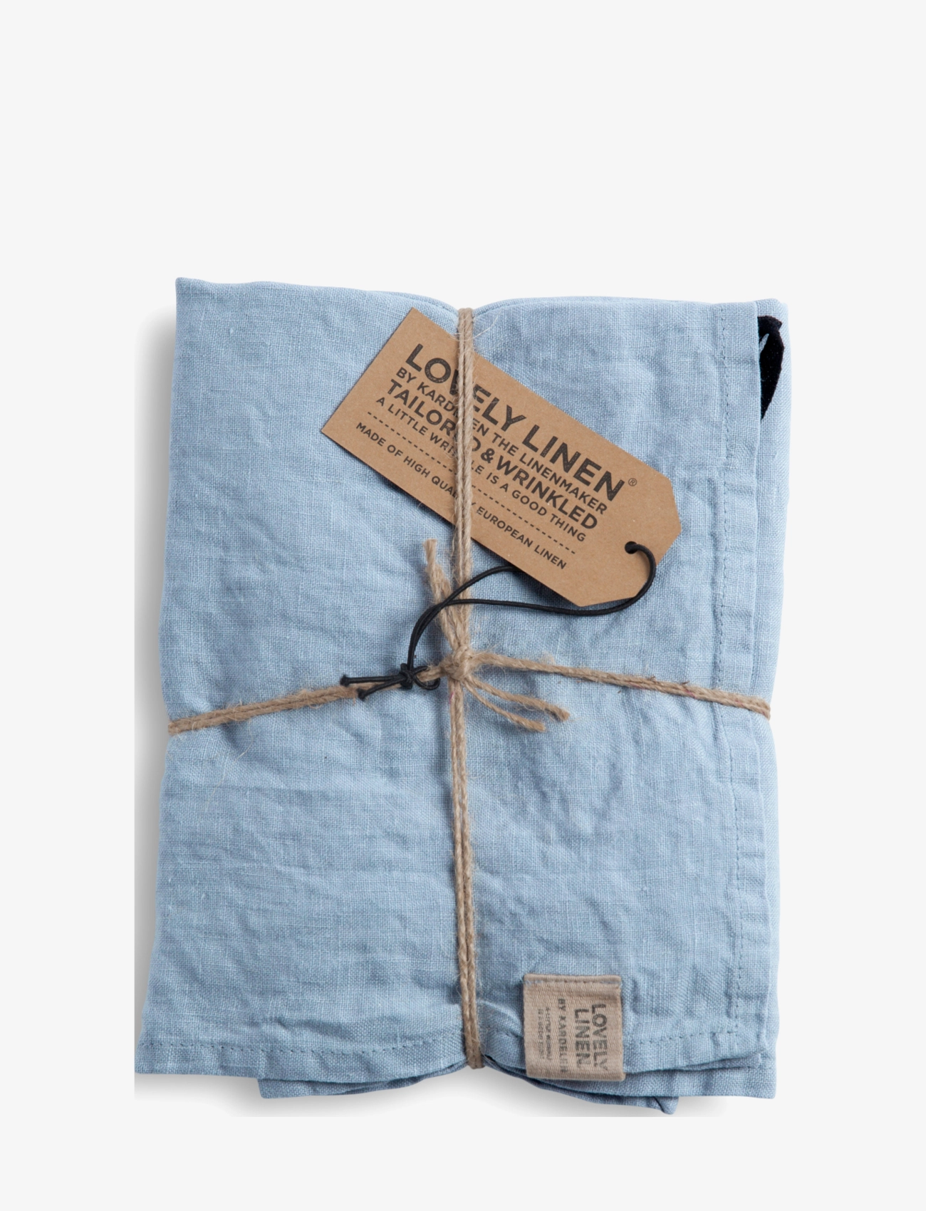 Lovely Linen Tåget Viskestykke, 45X70 cm, Blue, Køkkentekstiler > Køkkenhåndklæder, Unisex