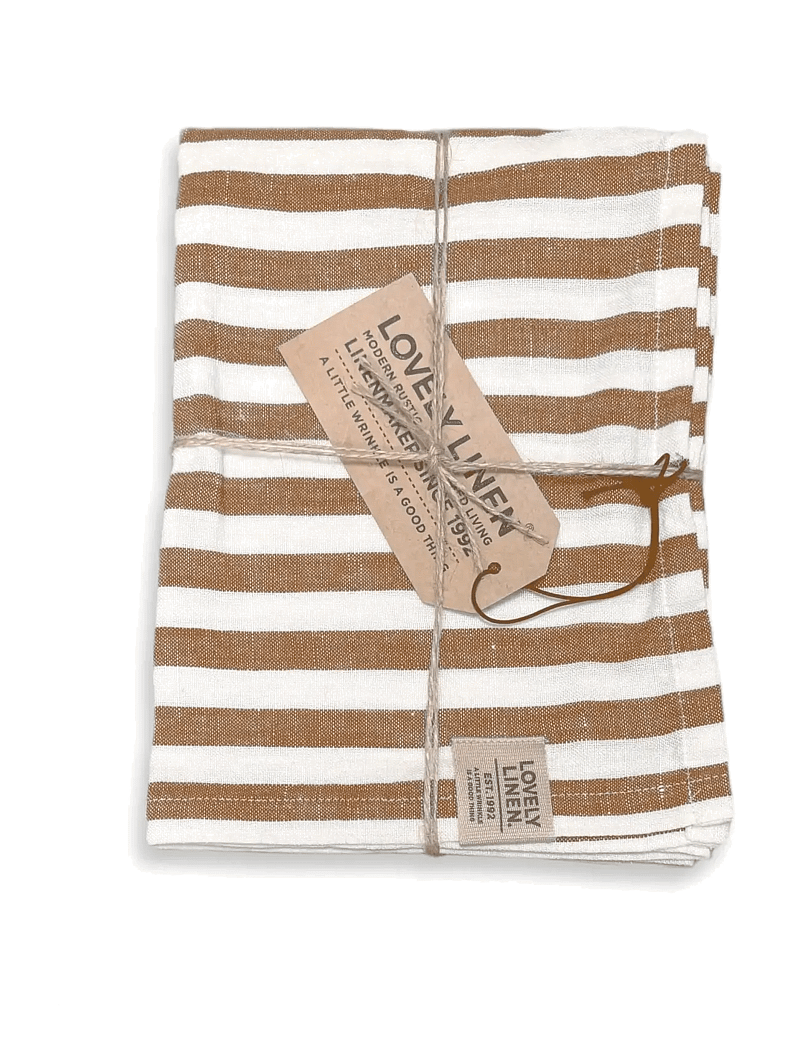 Lovely Linen - MISTY KITCHEN TOWEL - küchenhandtücher - almond - 0