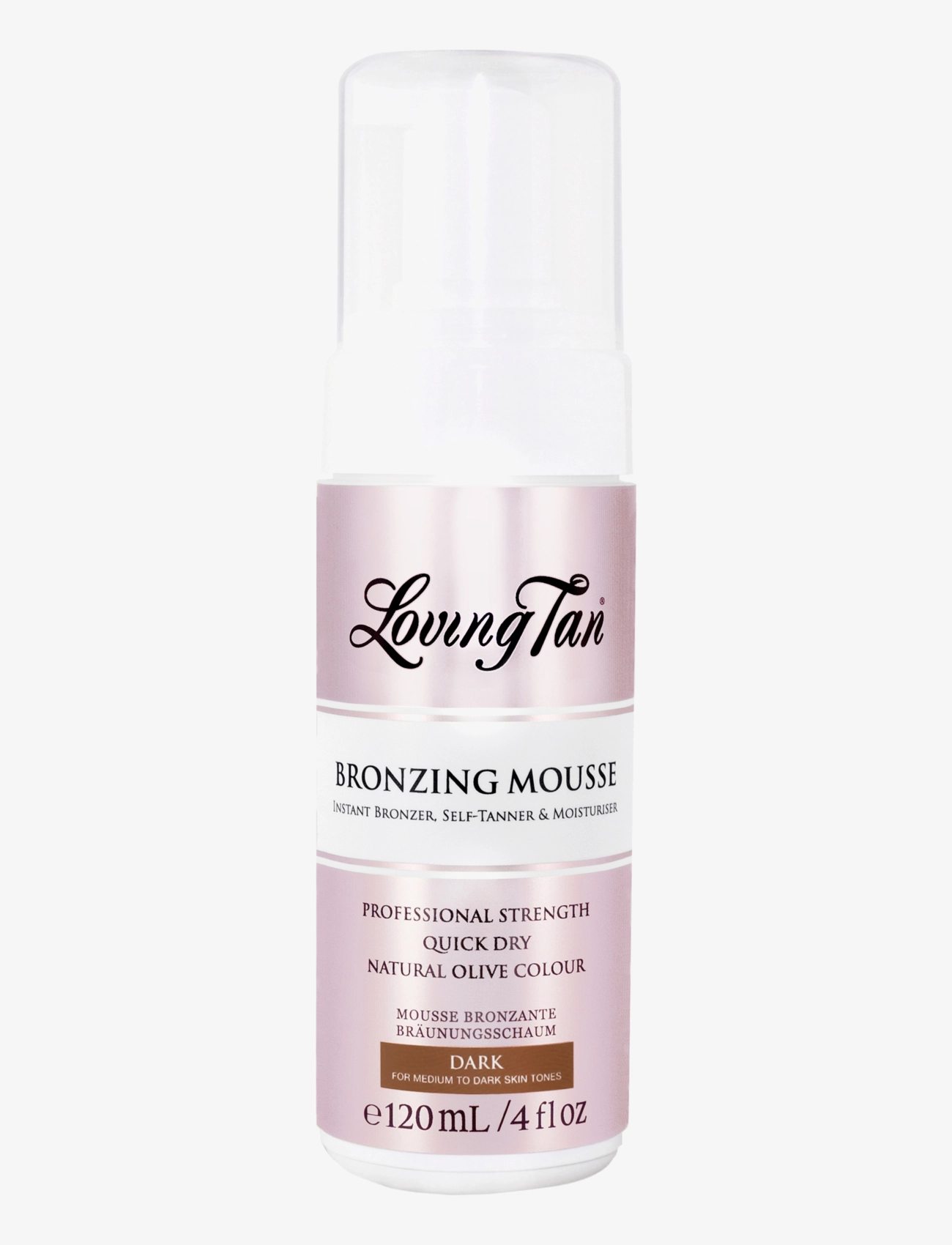 Loving Tan - BRONZING MOUSSE DARK 120ML - dark - 1