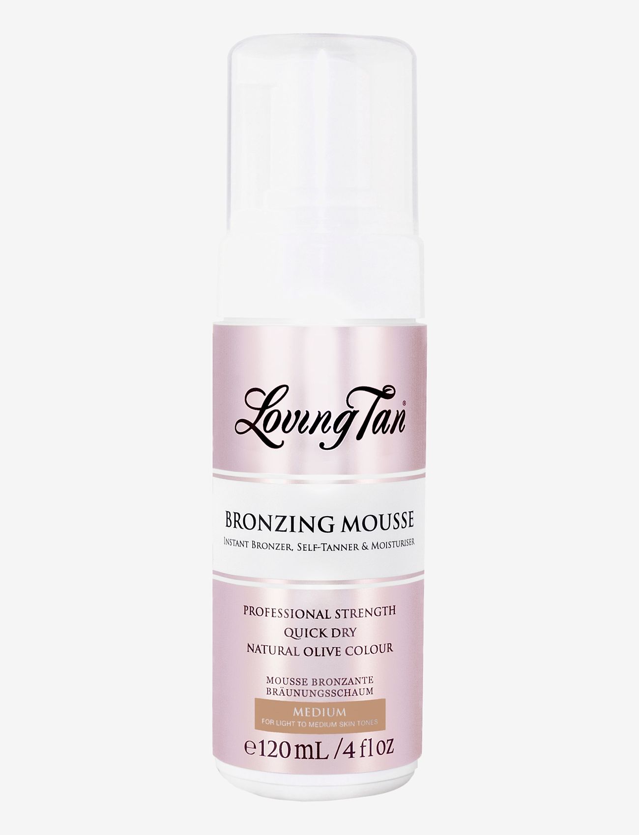 Loving Tan - BRONZING MOUSSE MEDIUM 120ML - medium - 1