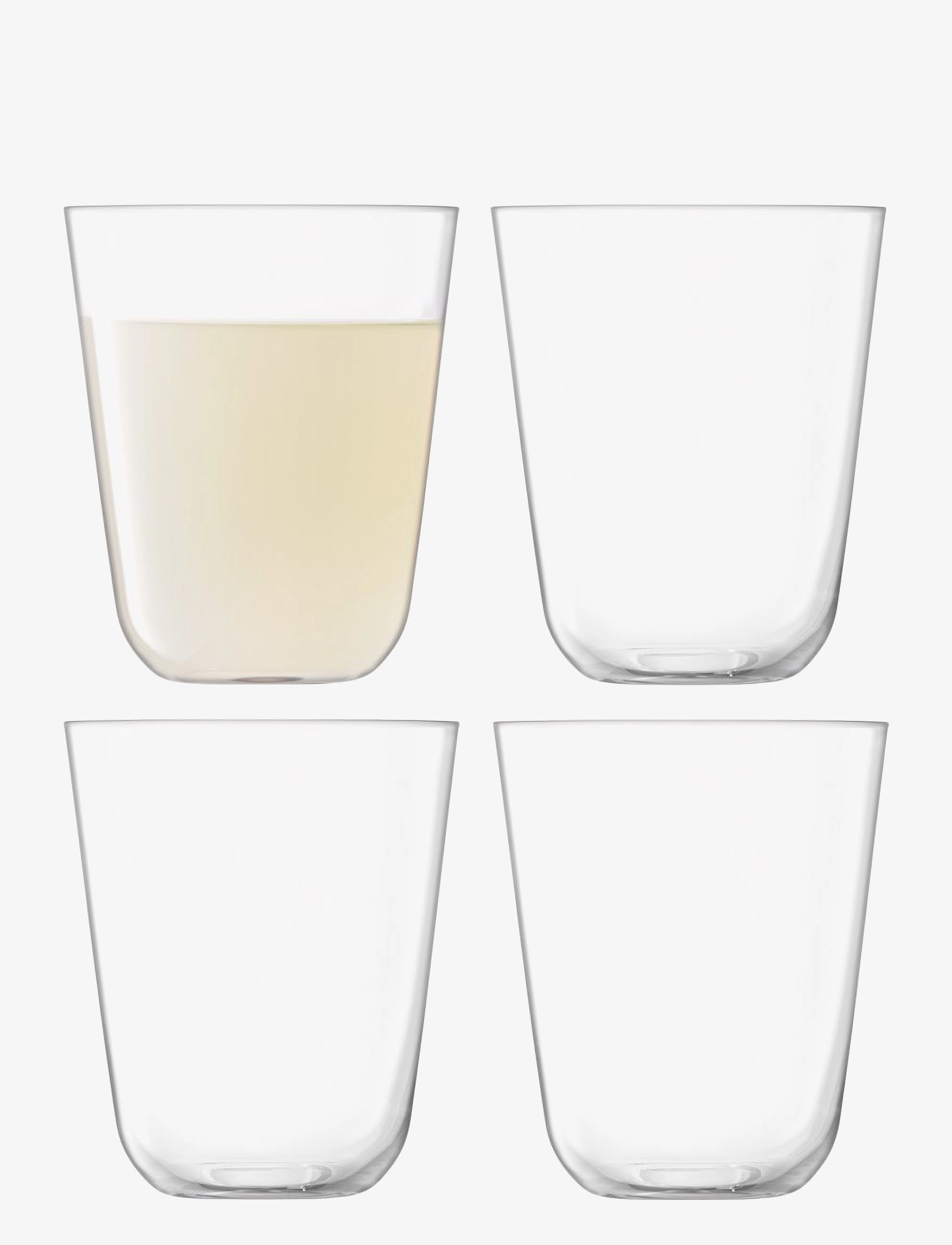 LSA INTERNATIONAL Drikkeglas Arc, Sæt Med 4 Stk., Lsa CLEAR - 38 CL - Unisex