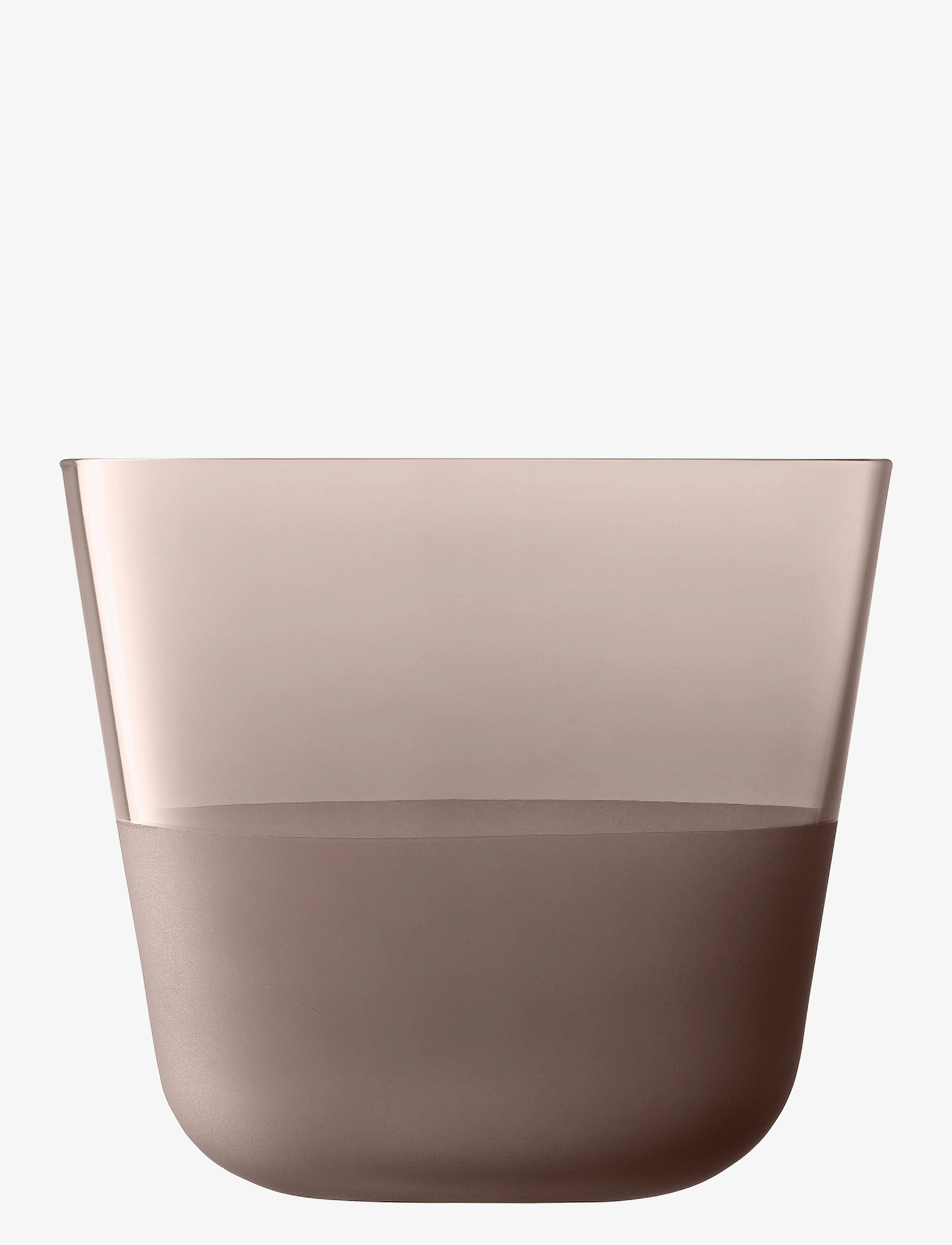 LSA INTERNATIONAL Drikkeglas Arc Contrast Earth, Sæt Med 2 Stk., Lsa Braun - 26 CL - Unisex