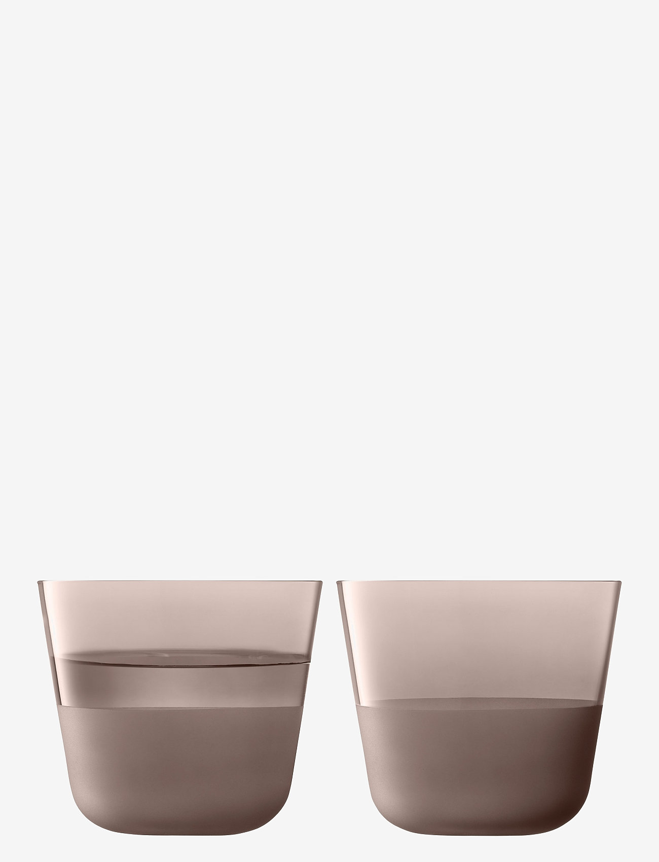 LSA International - Drinkglas Arc Contrast - drikkeglas - earth - 1