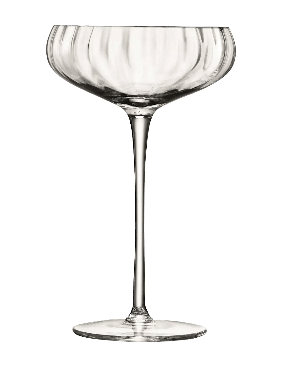 LSA International - Champagne Saucer Aurelia Set 2 LSA - sektgläser - clear - 1