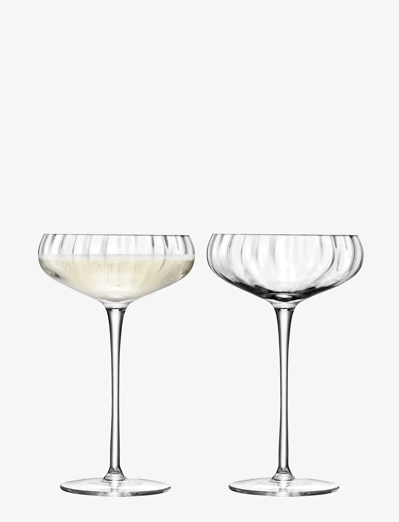 LSA International - Champagne Saucer Aurelia Set 2 LSA - champagne glasses - clear - 2