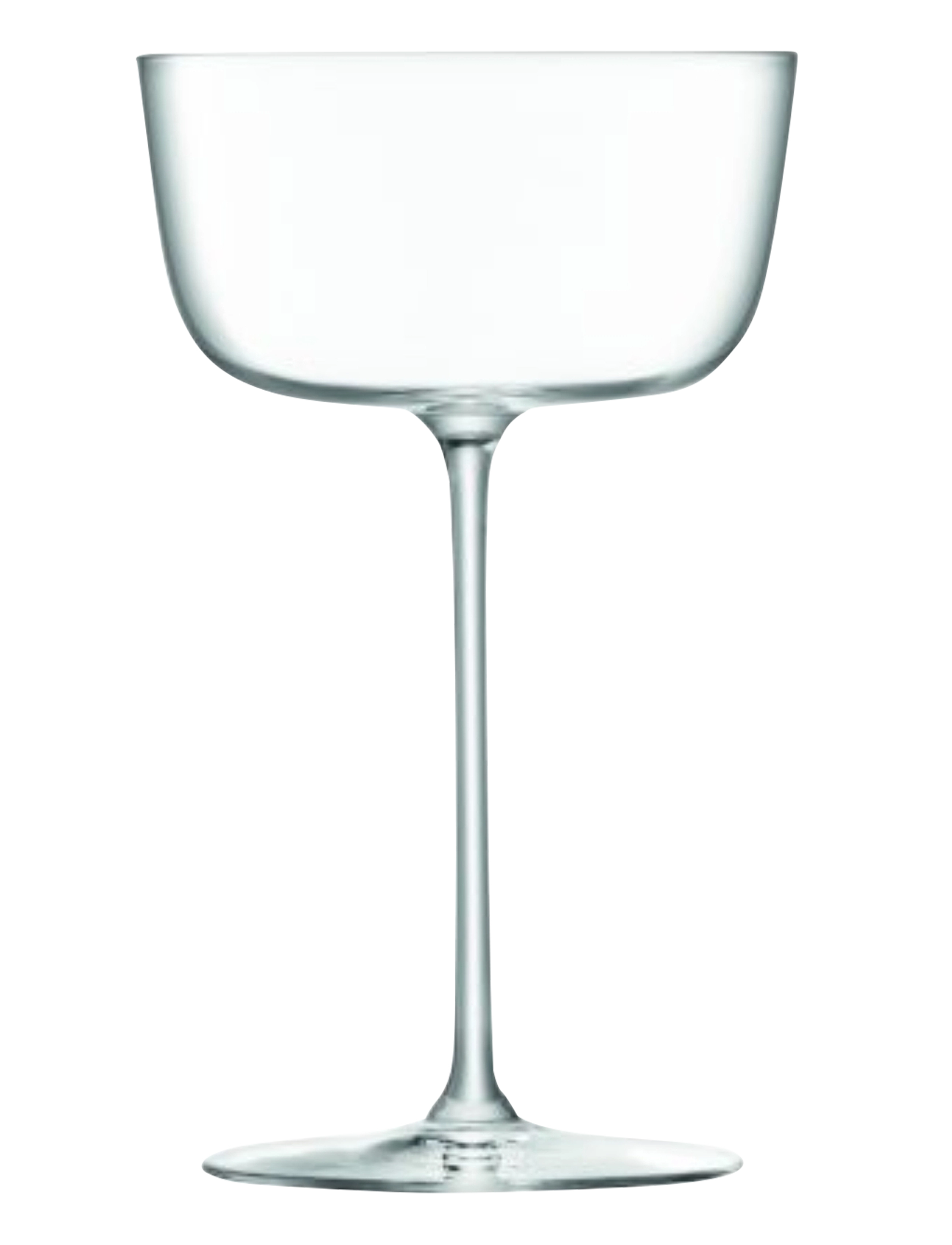 LSA International - Borough Cocktail Saucer Set 4 - clear - 1