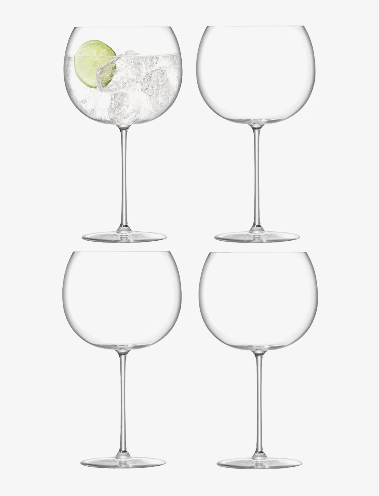 LSA International - Borough Balloon Glass Set 4 - clear - 1