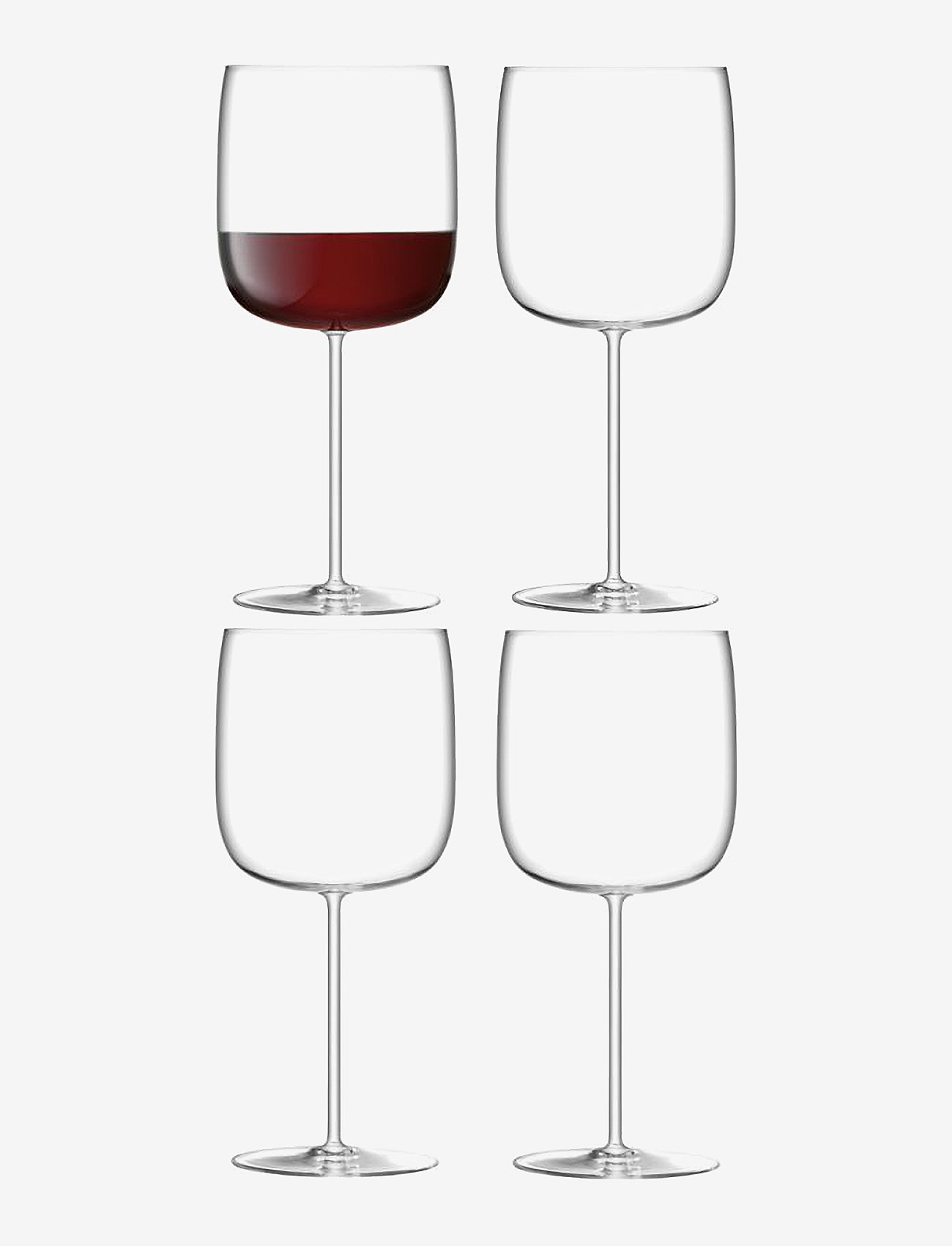 LSA International - Borough Grand Cru Glass Set 4 - red wine glasses - clear - 0