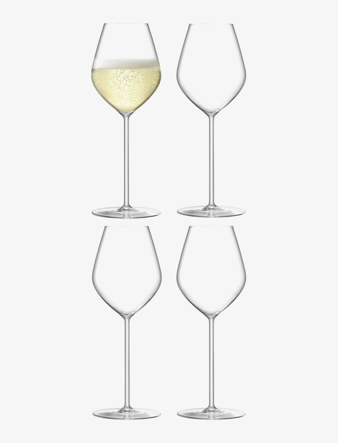 LSA INTERNATIONAL Champagneglas Borough, Sæt Med 4 Stk., Lsa CLEAR - 28.5 CL - Unisex