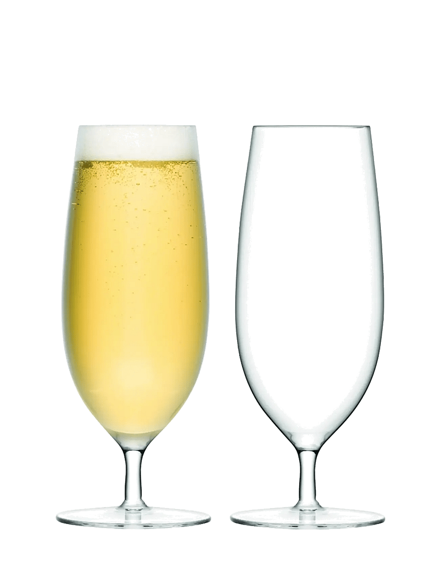 LSA International - Beer glass Pilsner Bar Set/2 450ml LSA INTERNATIONAL® - biergläser - clear - 3