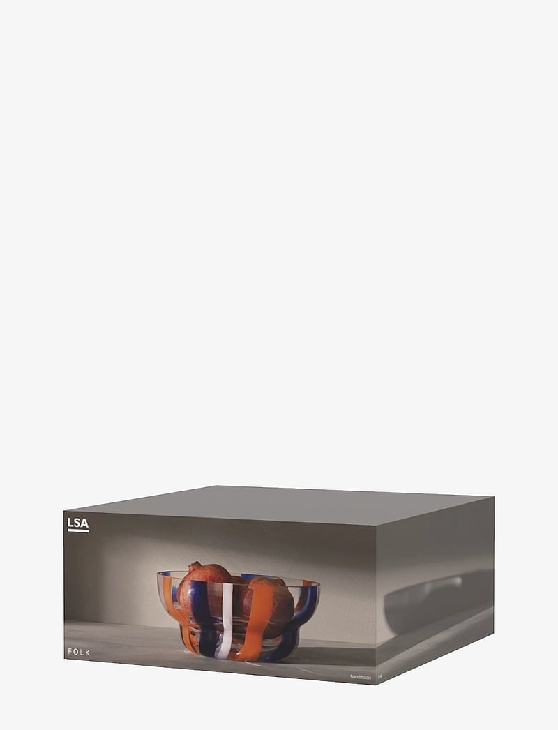 LSA International - Dricksglas Folk Orange/Red/Yellow Set 2 LSA - osta hinna alusel - orange/rÖd/gul - 4