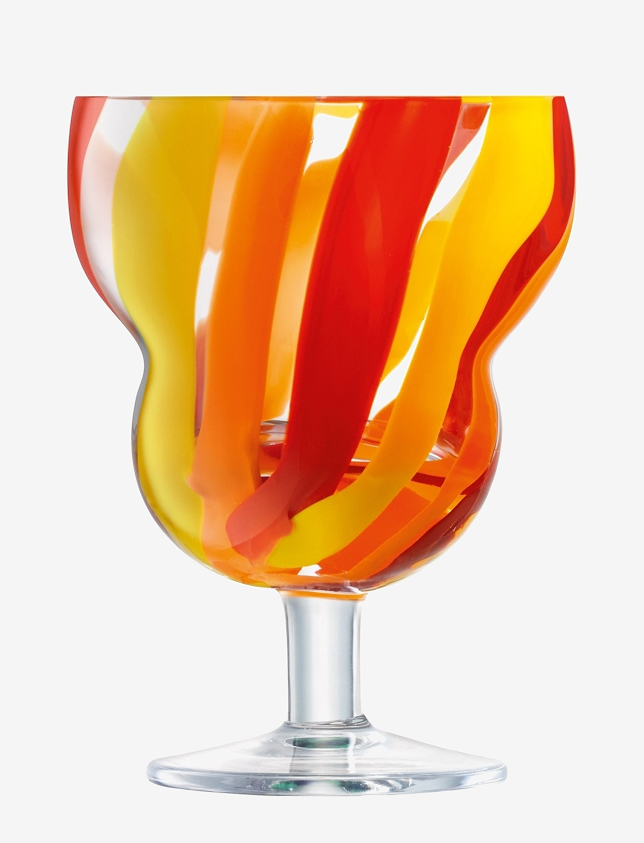 LSA International - Vinglas Folk Orange/Red/Yellow Set 2 LSA - hvítvínsglös - orange/rÖd/gul - 1