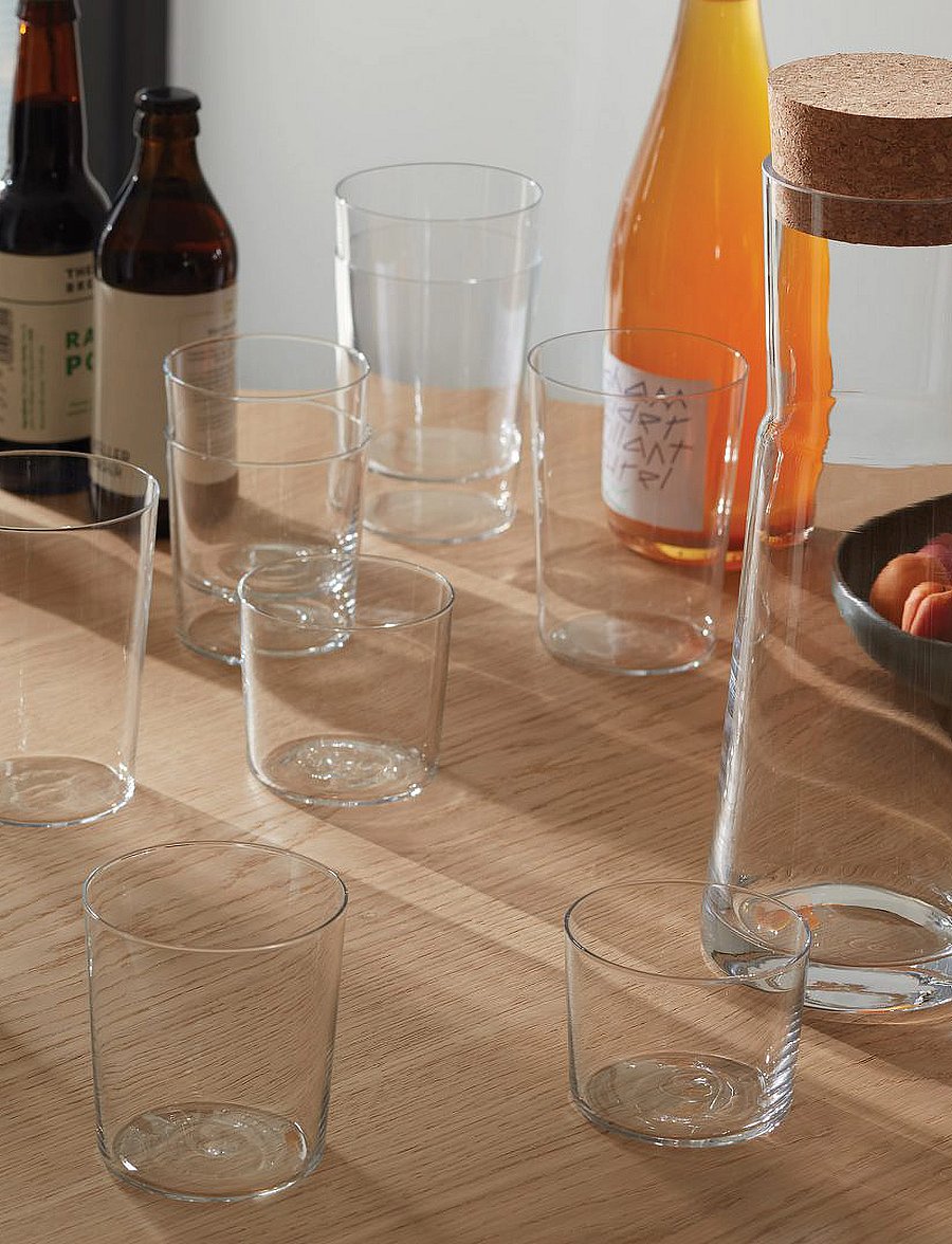 LSA International - Gio Tumbler Set 4 - trinkgläser - clear - 5