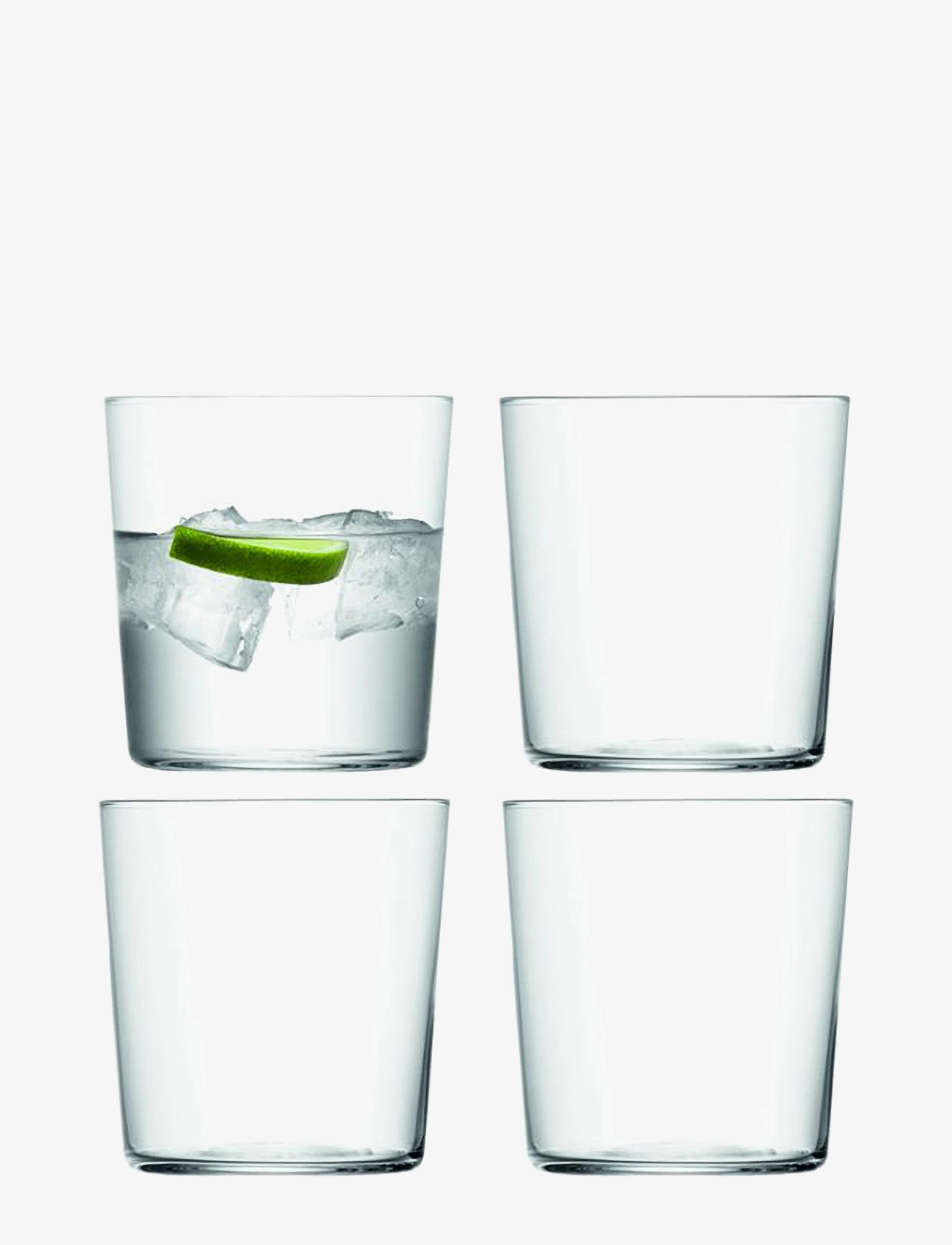 LSA INTERNATIONAL Drikkeglas Gio, Sæt Med 4 Stk., Lsa CLEAR - 39 CL - Unisex