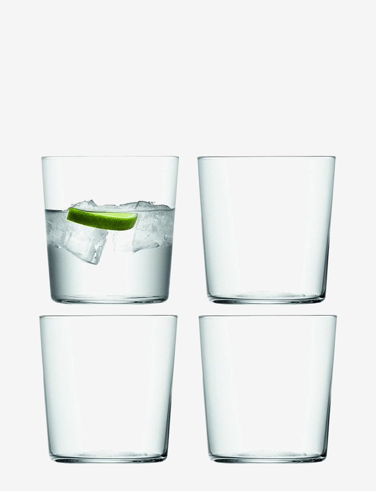 LSA International - Gio Tumbler Set 4 - vannglass - clear - 1