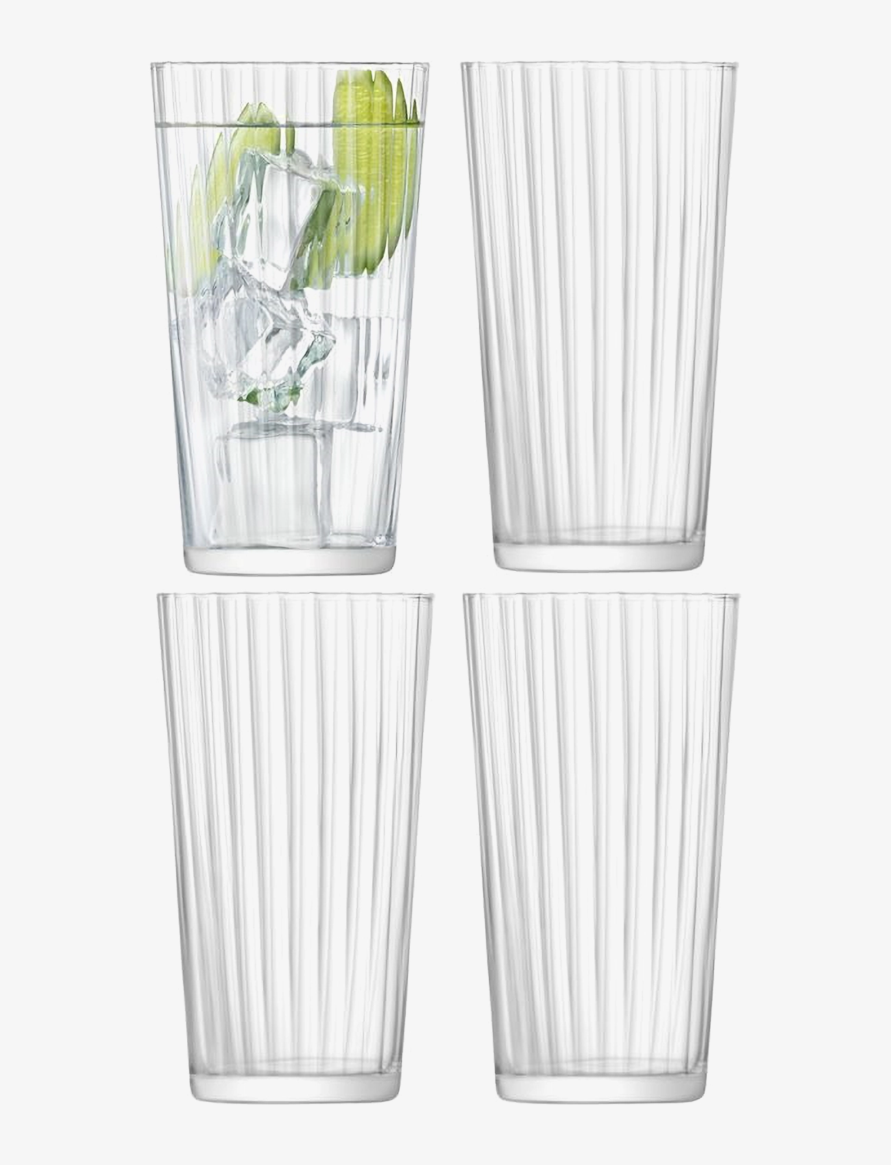 LSA INTERNATIONAL Drikkeglas Gio Line, Sæt Med 4 Stk., Lsa CLEAR - 32 CL - Unisex