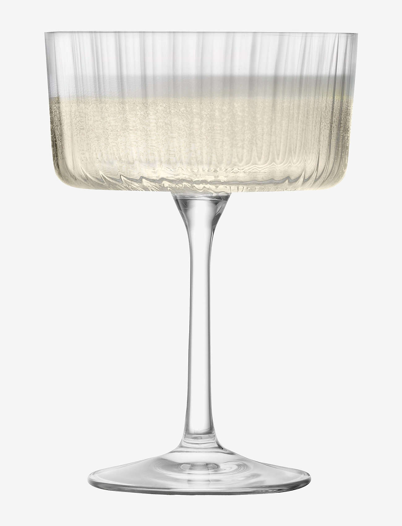 LSA International - Champagne/Cocktail glass Gio Line 4-pack - champagneglazen - clear - 3